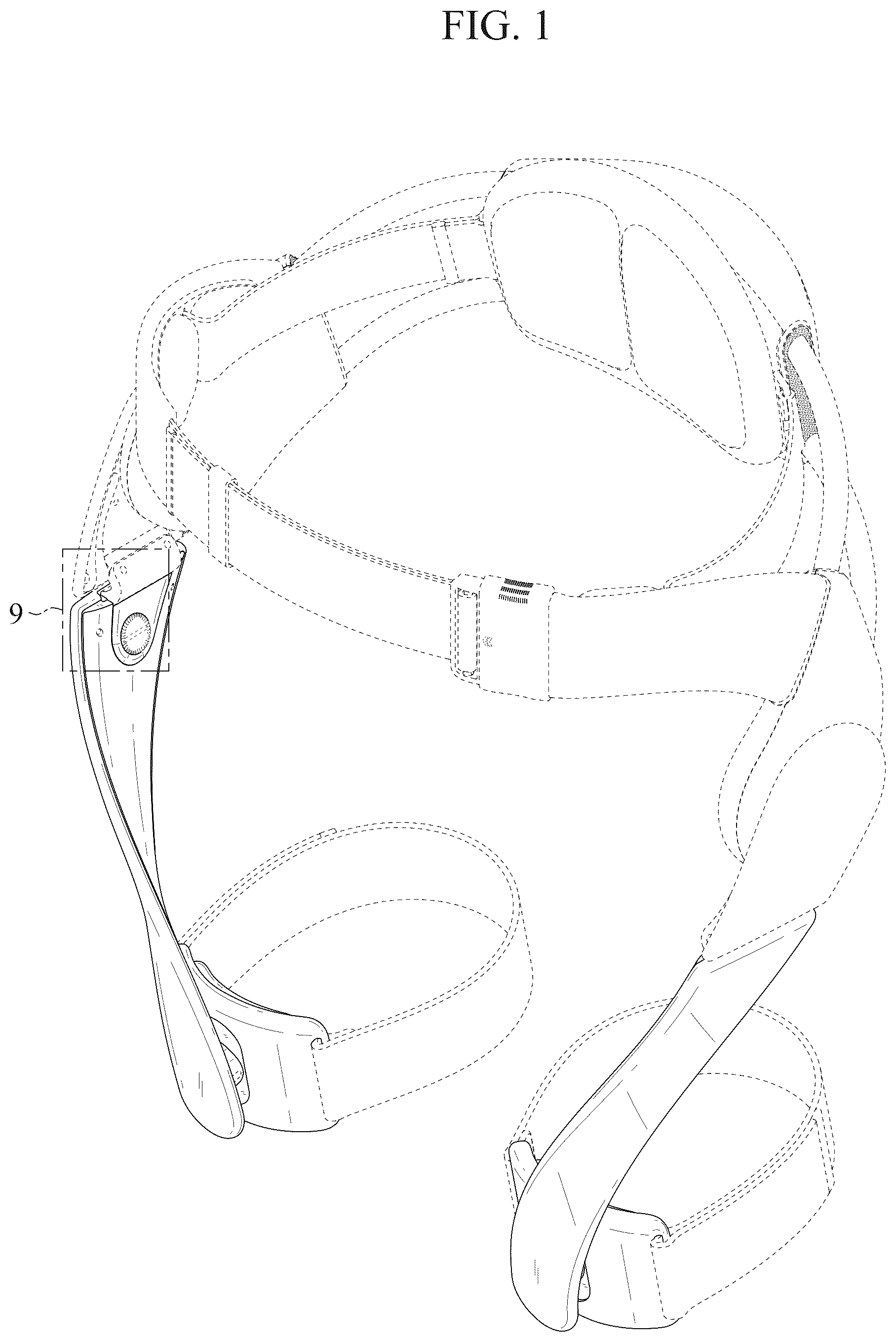 Patent USD1079027 — Wearable robot — Figure 1