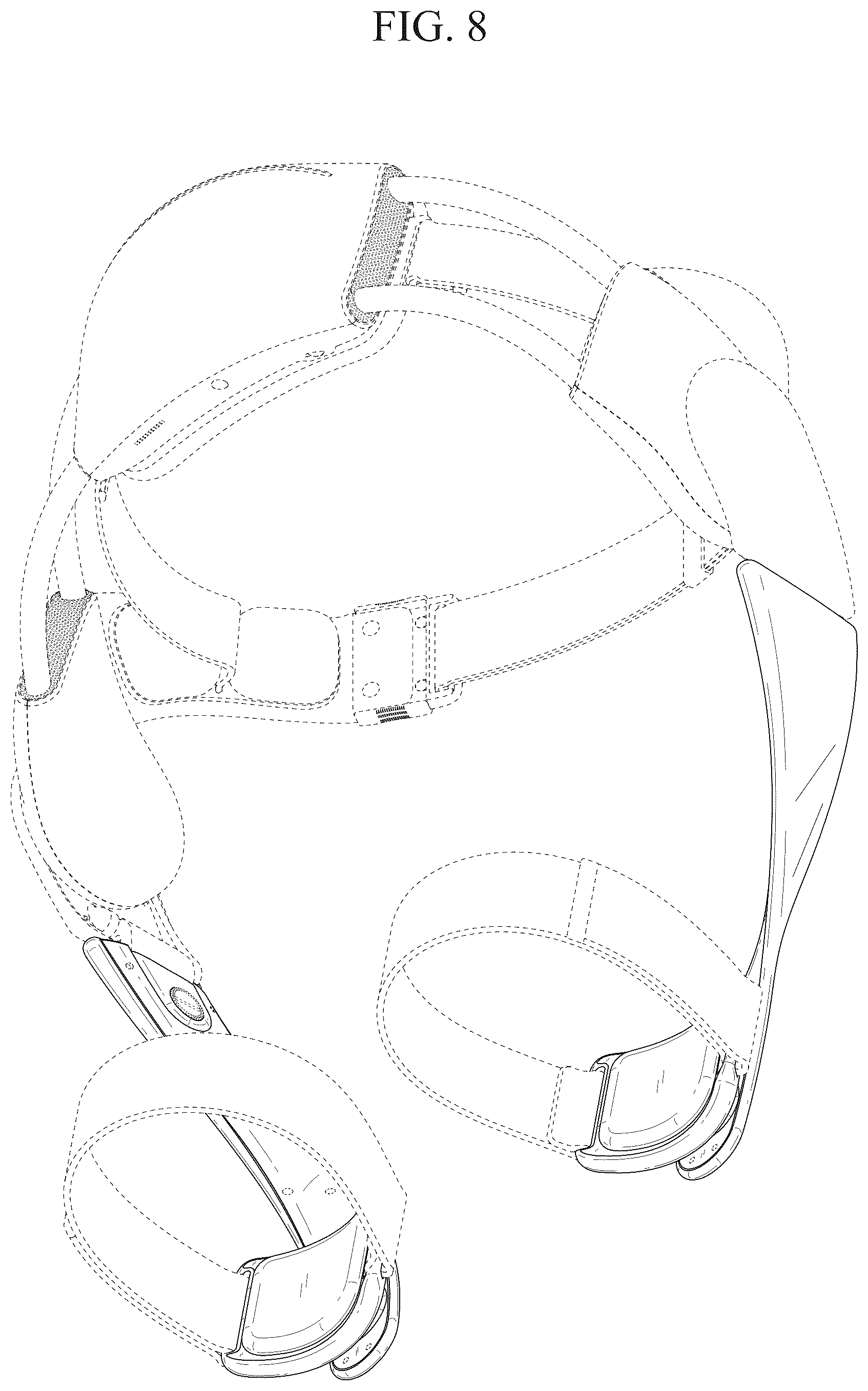 Patent USD1079027 Figure 8 – Wearable robot