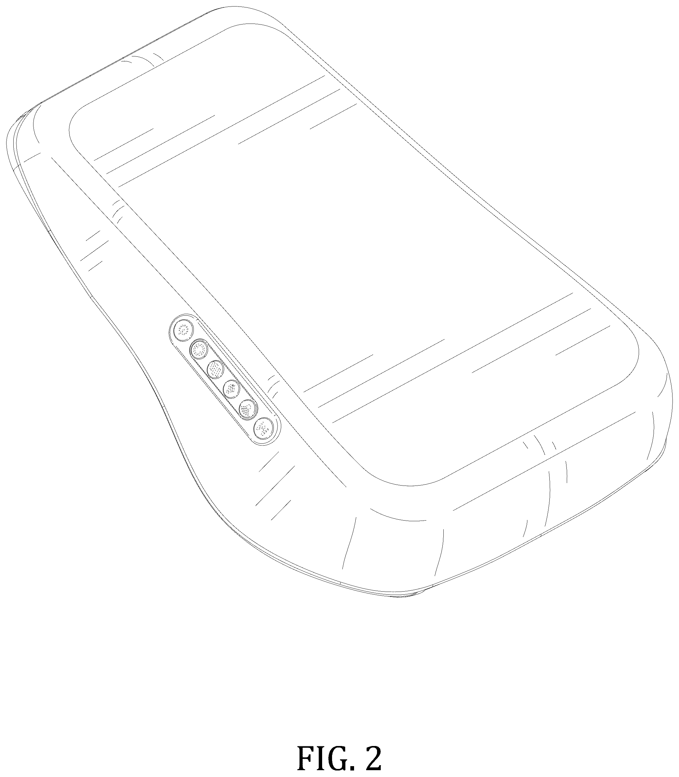 Patent USD1079028 Figure 2 – Shiatsu massage cushion