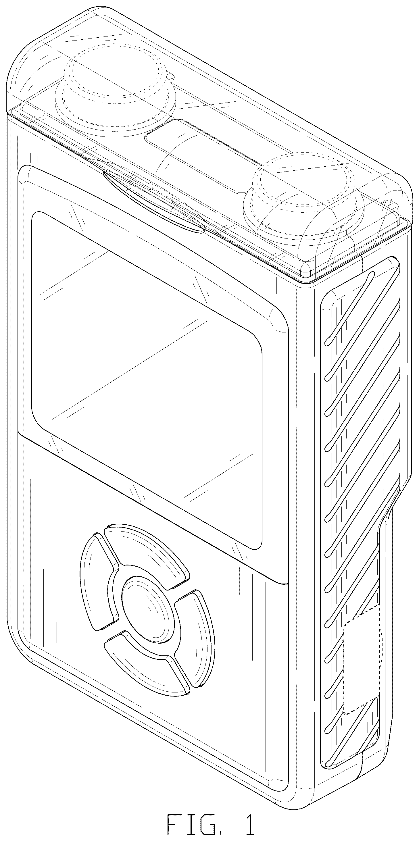 Patent USD1079030 Figure 1 – Muscle stimulator