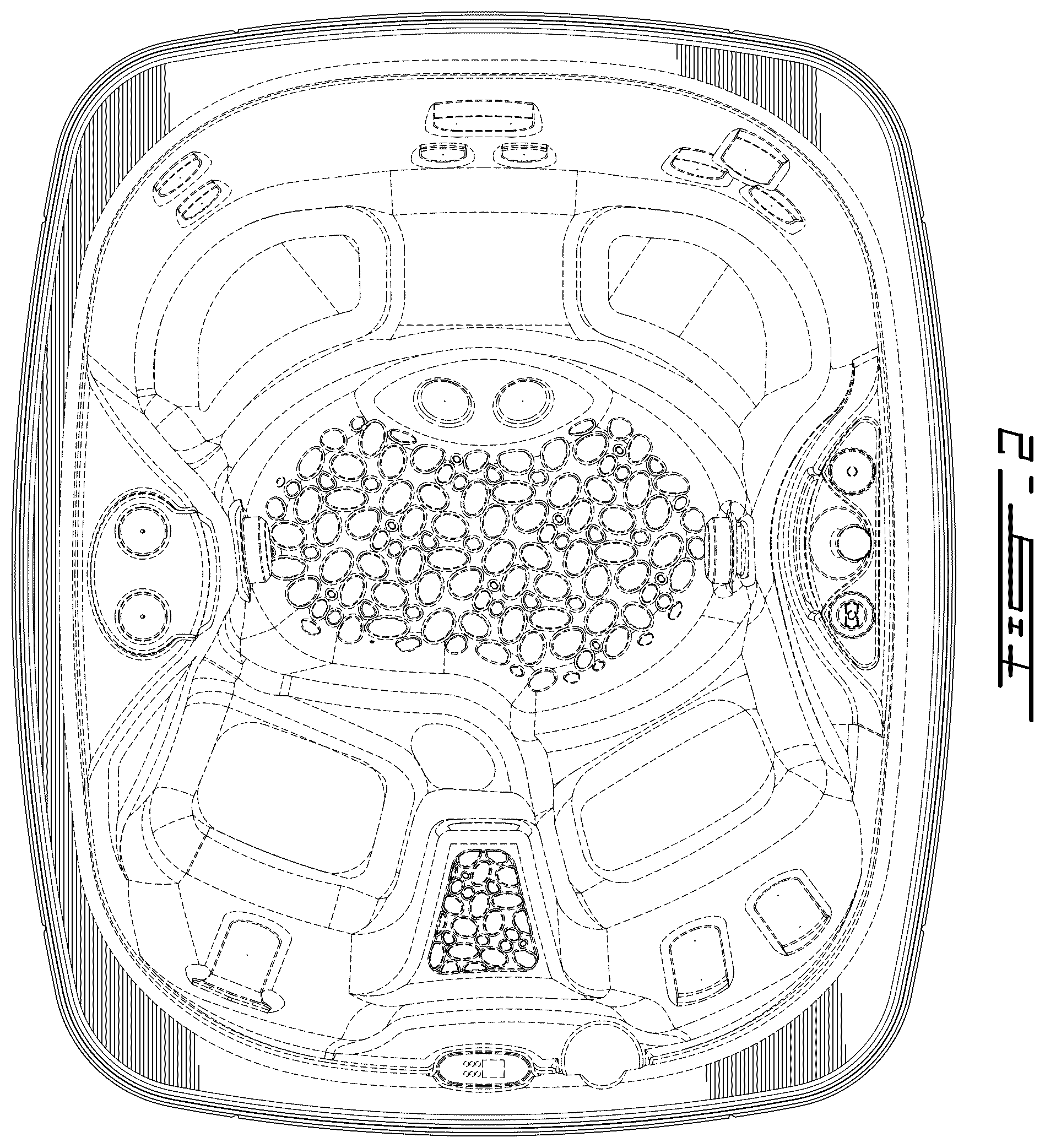Patent USD1079033 Figure 2 – Spa