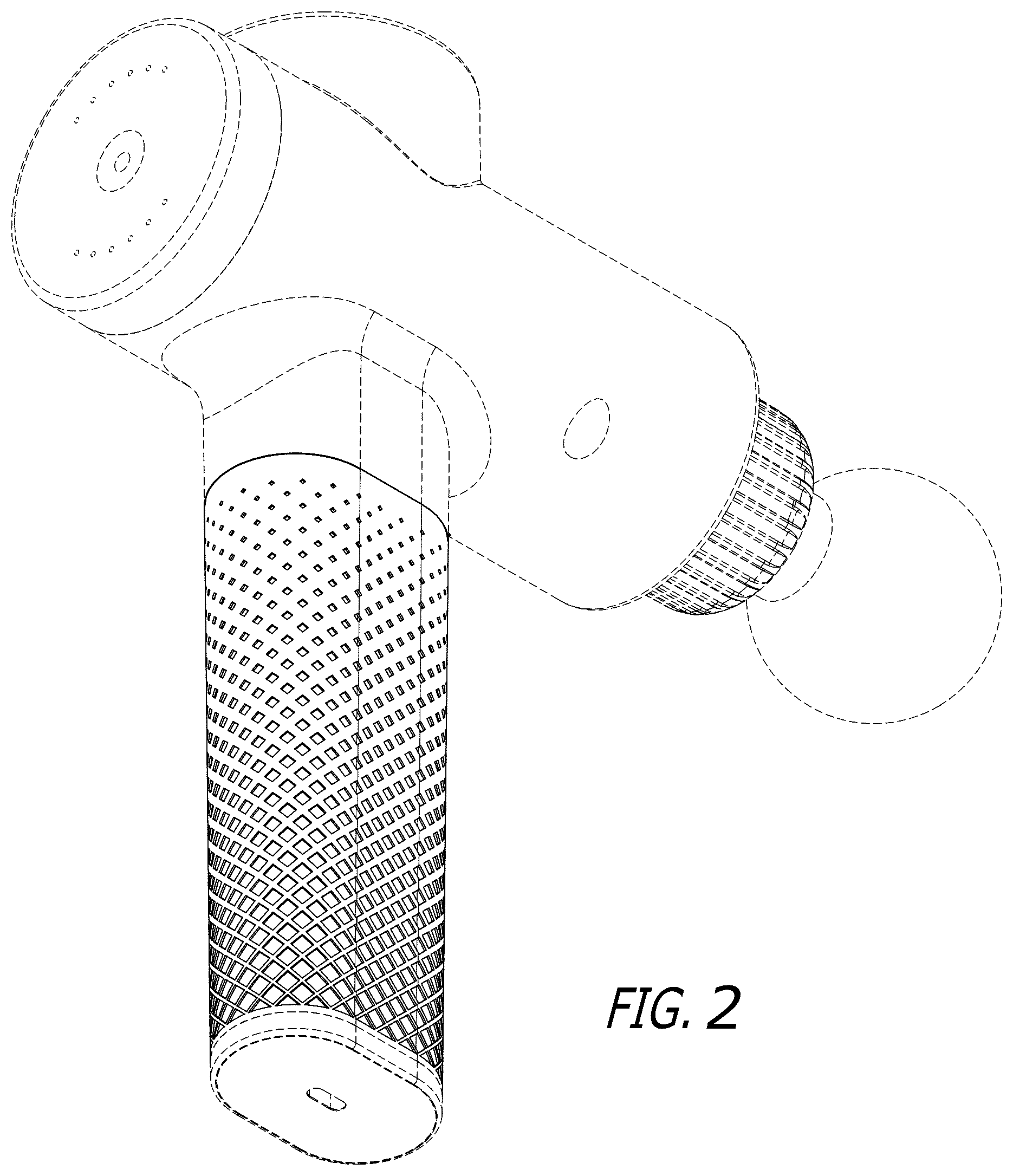 Patent USD1079038 Figure 2 – Percussion massager