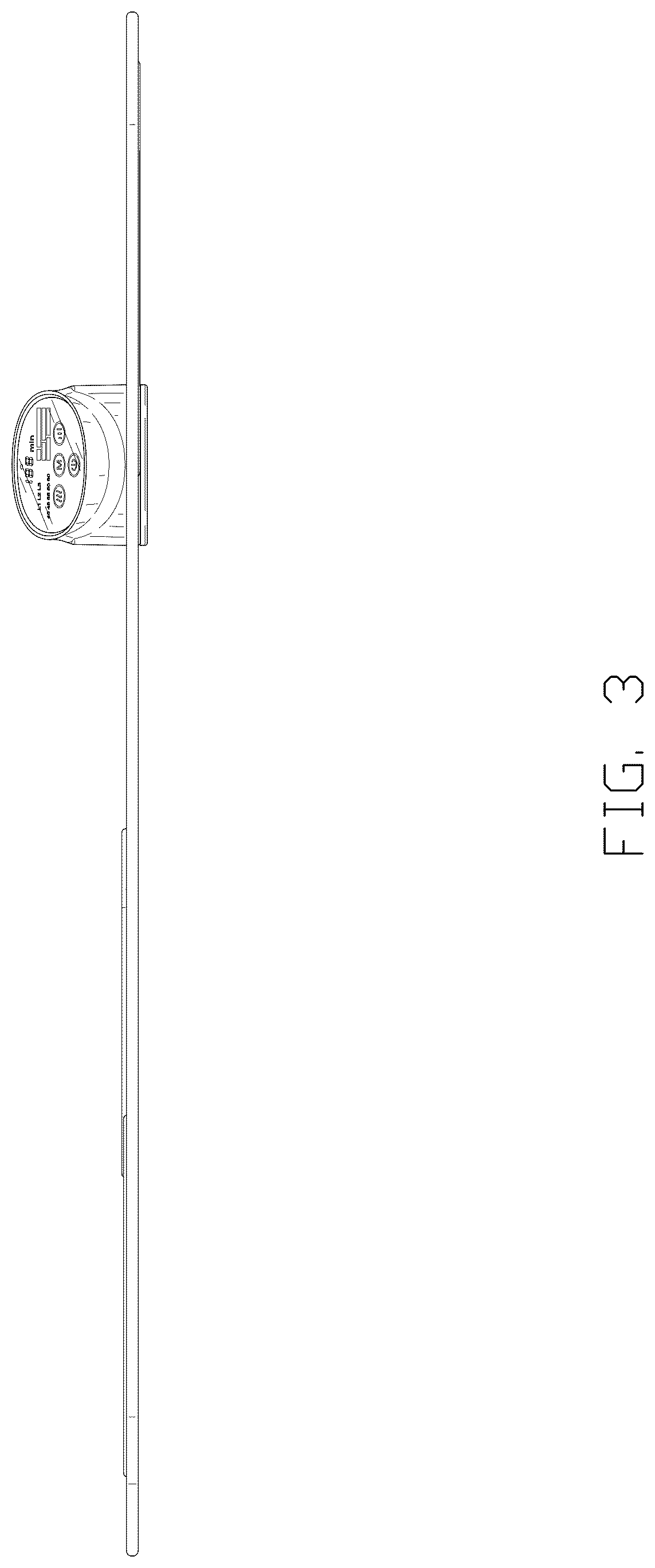 Patent USD1079039 Figure 3 – Massager