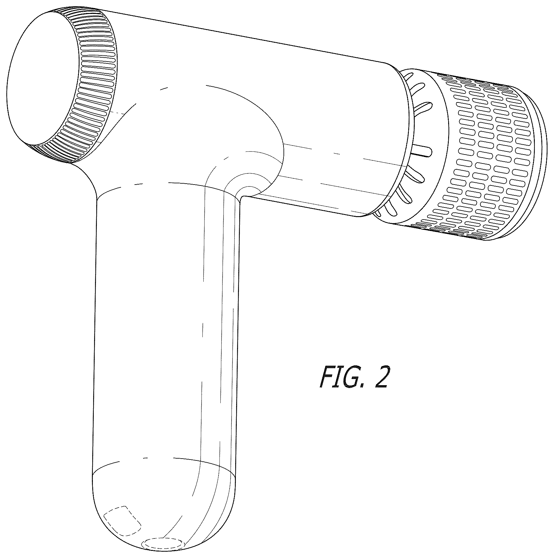 Patent USD1079041 Figure 2 – Percussion massager