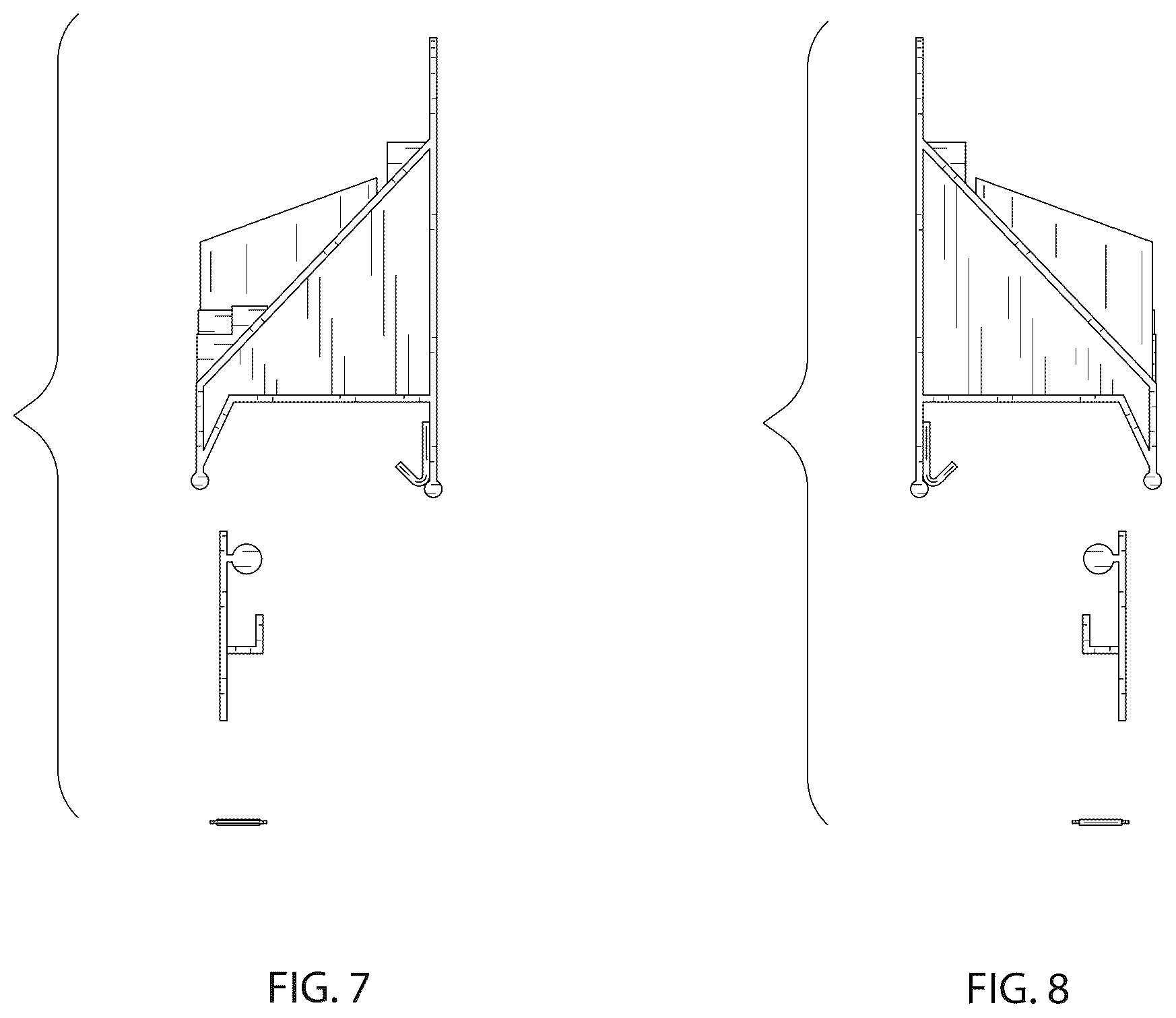Patent USD1079060 Figure 5 – Ladder topper set