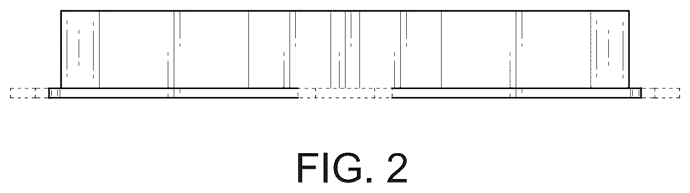 Patent USD1079062 Figure 2 – Column mounting plate