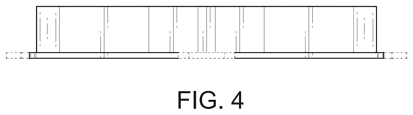 Patent USD1079062 Figure 4 – Column mounting plate