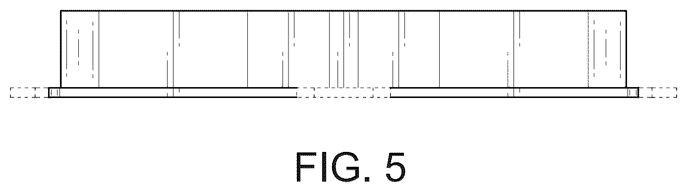 Patent USD1079062 Figure 5 – Column mounting plate