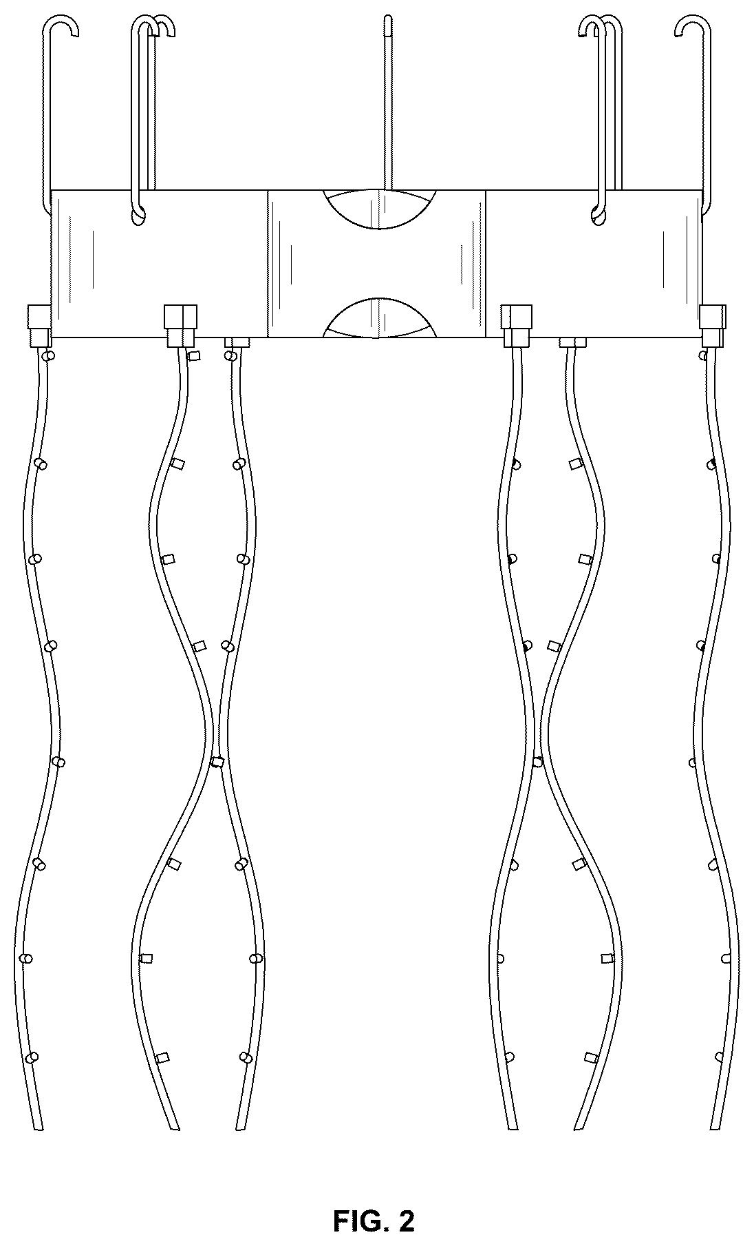 Patent USD1079071 Figure 2 – Tree lighting fixture