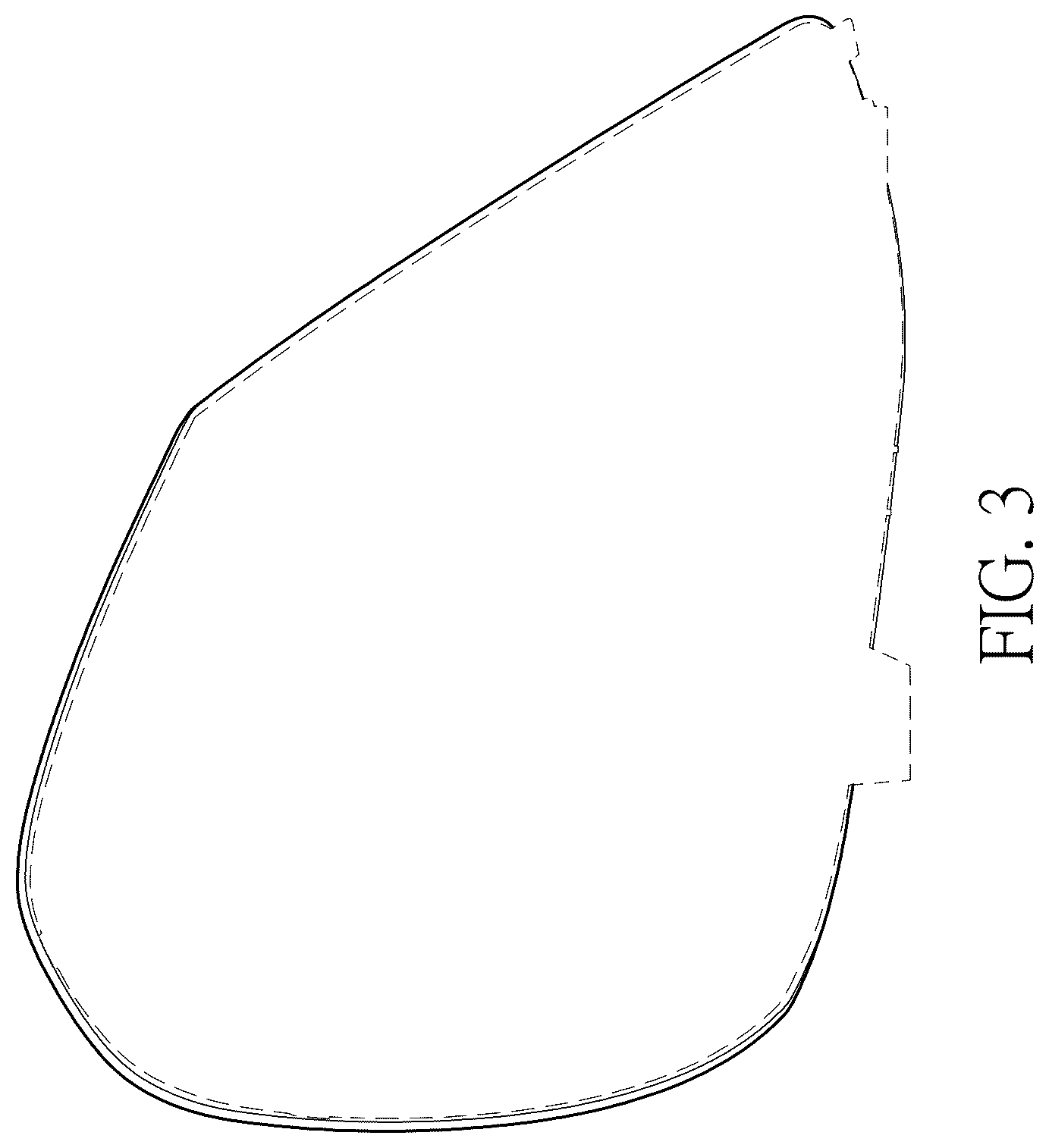 Patent USD1079073 Figure 3 – Vehicle light