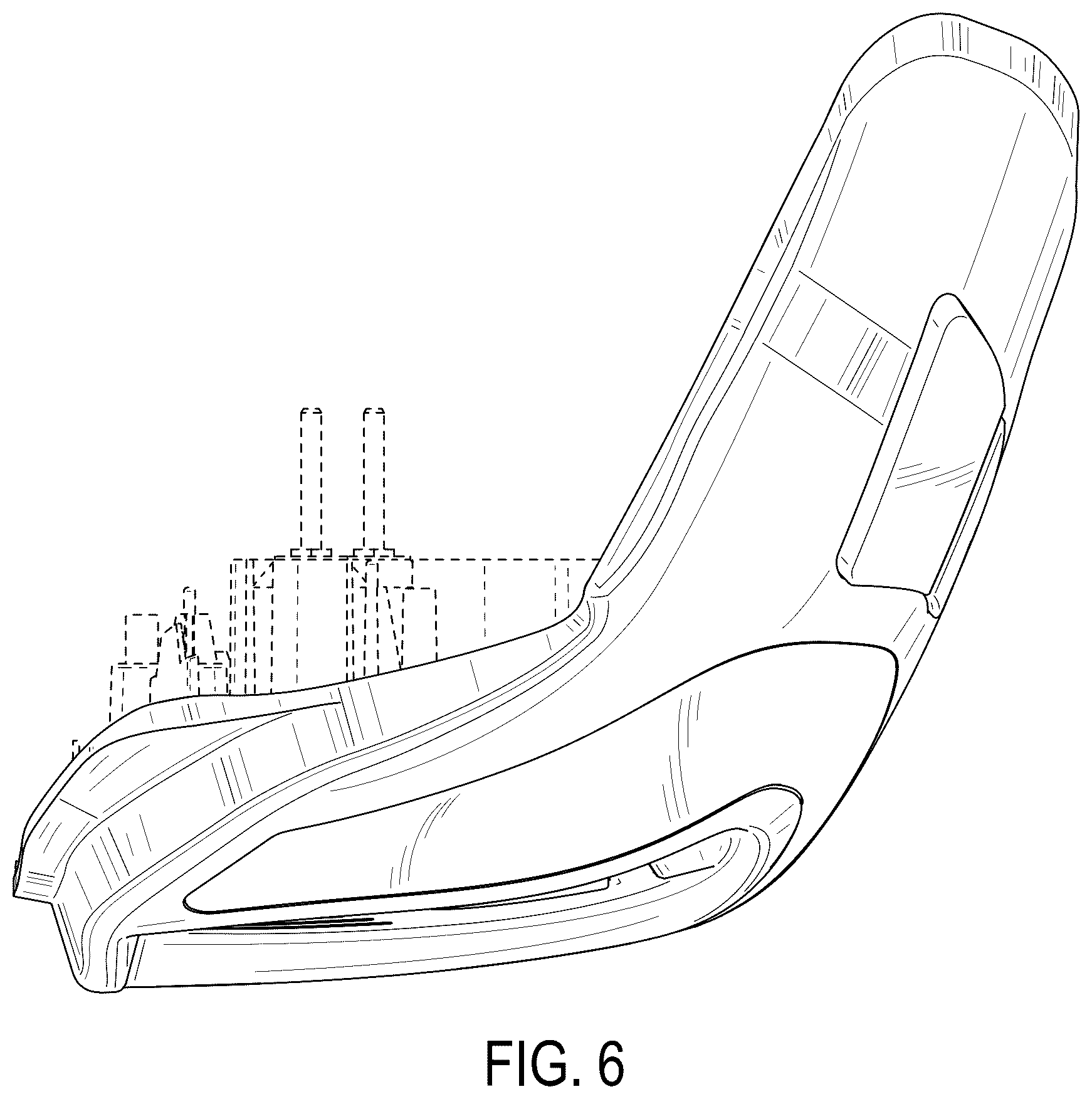 Patent USD1079074 Figure 6 – Vehicle tail light