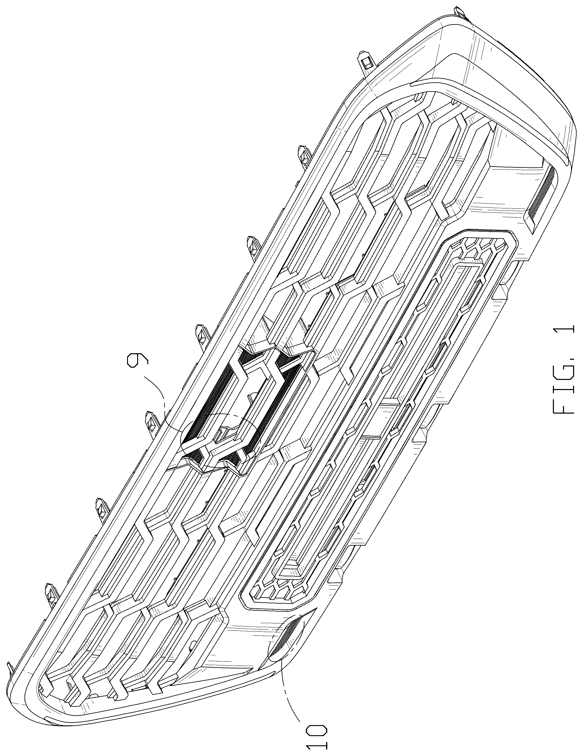 Patent USD1079075 — Vehicle lighting — Figure 1