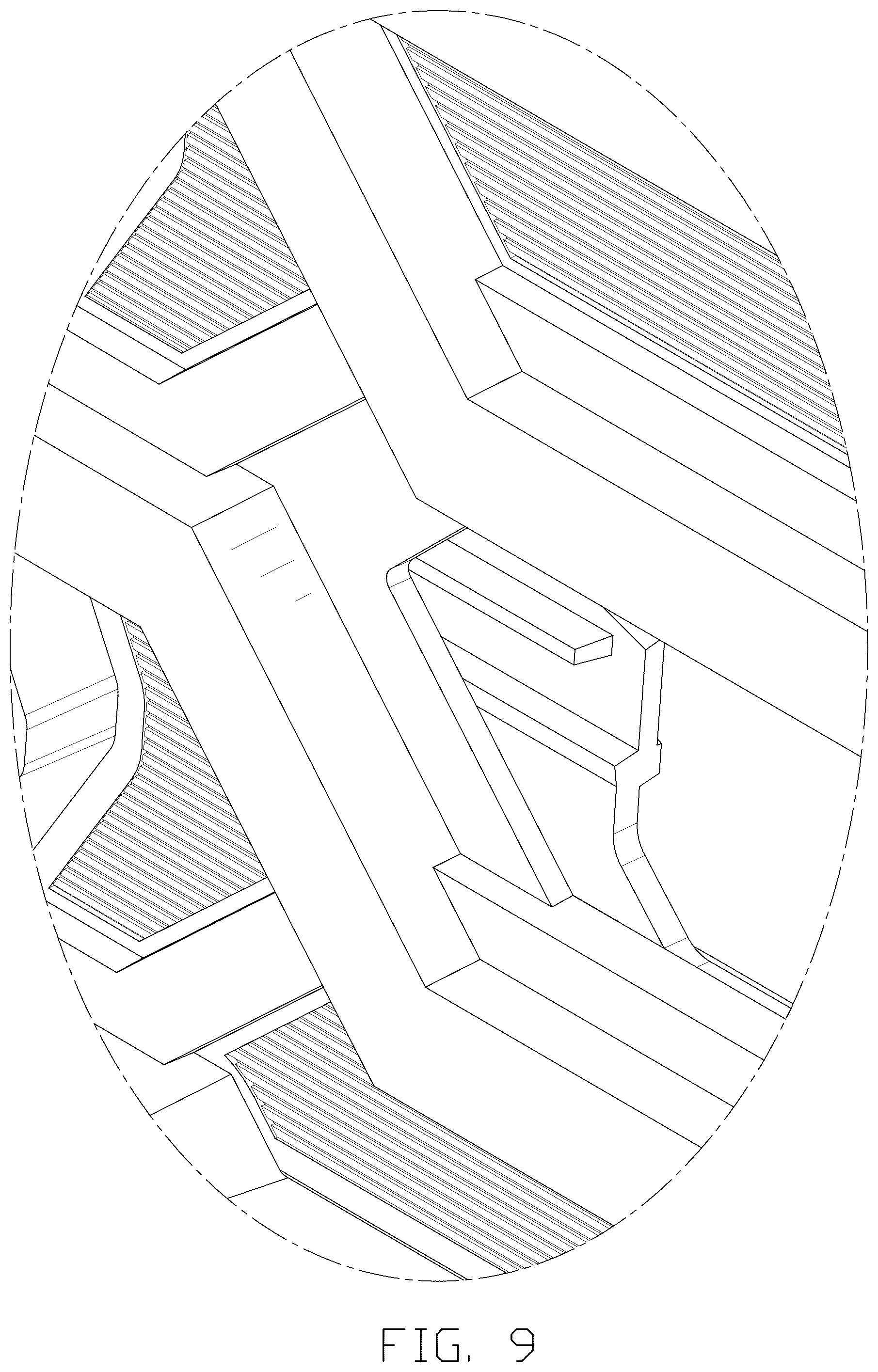 Patent USD1079075 Figure 9 – Vehicle lighting