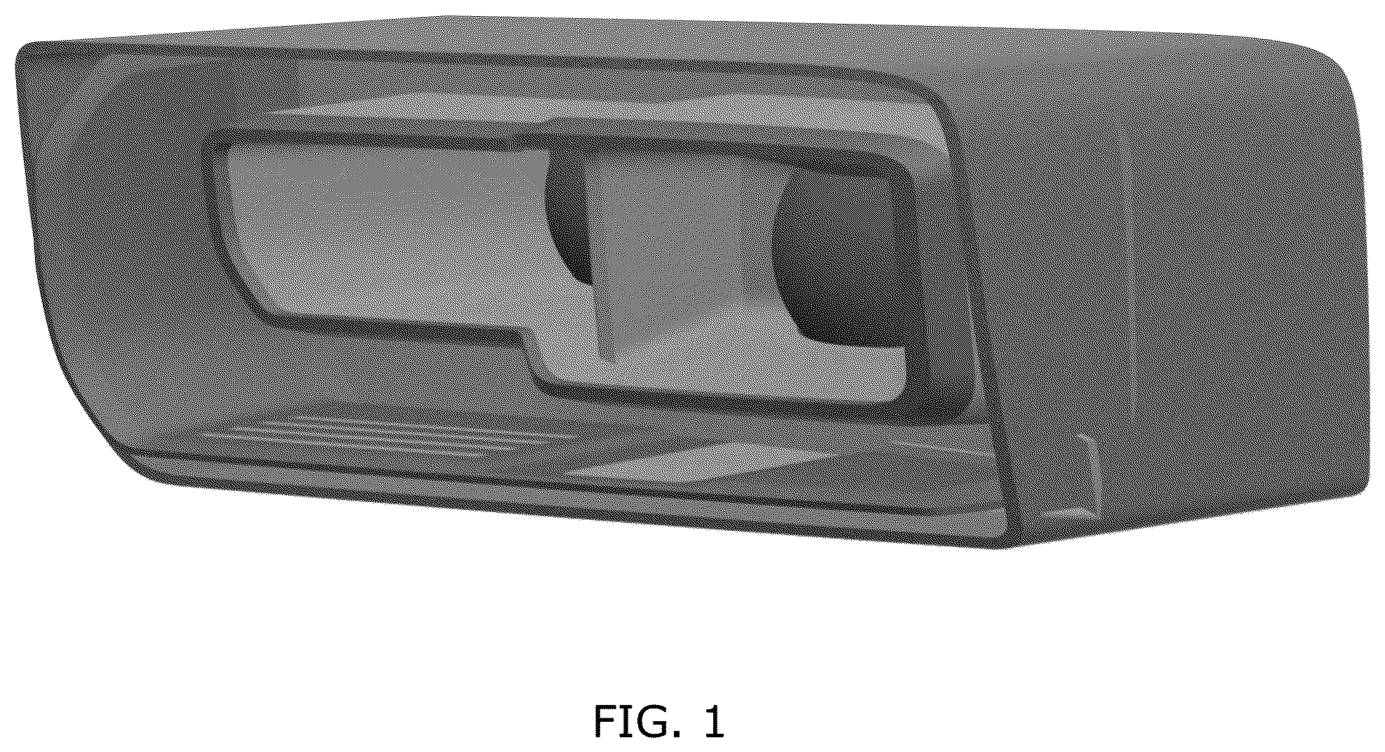 Patent USD1079077 Figure 1 – Front light for motor vehicle