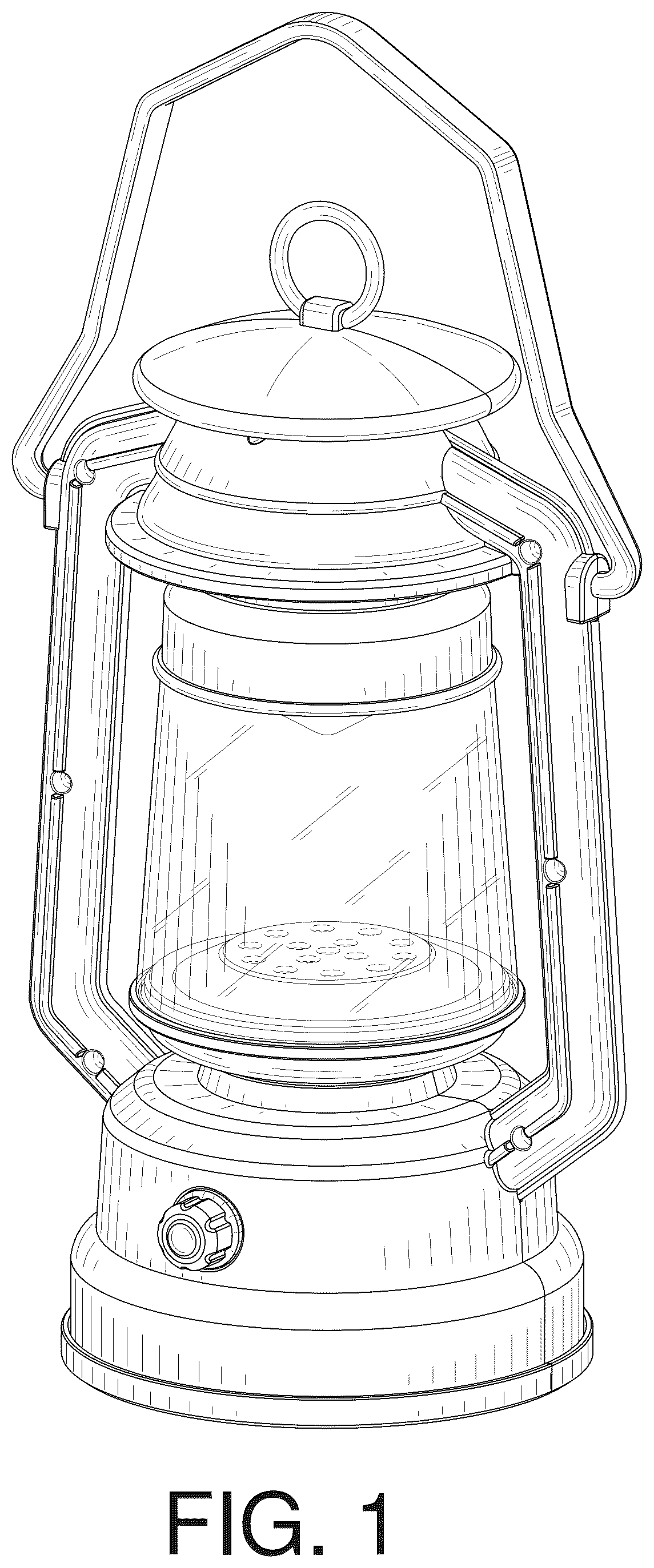 Patent USD1079079 Figure 1 – Lantern
