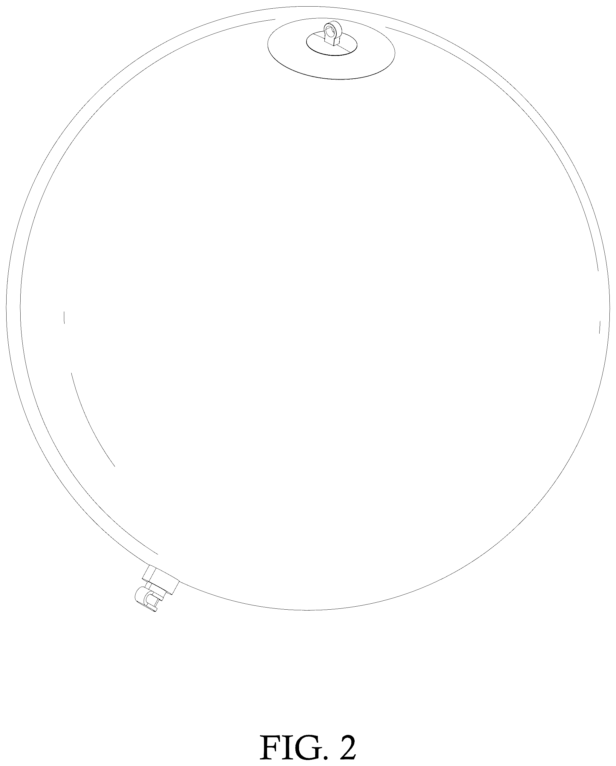 Patent USD1079081 Figure 2 – Projector light