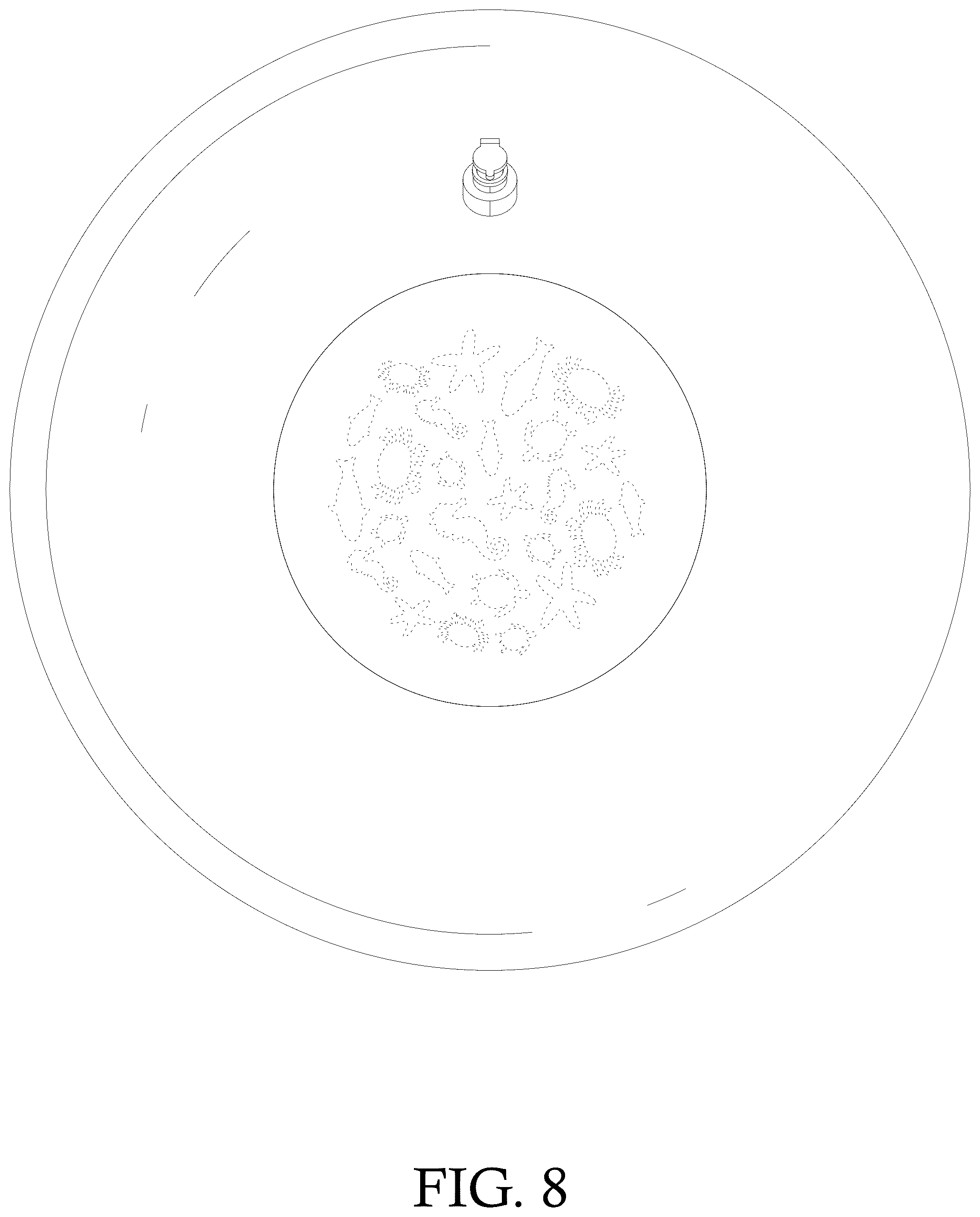 Patent USD1079081 Figure 8 – Projector light