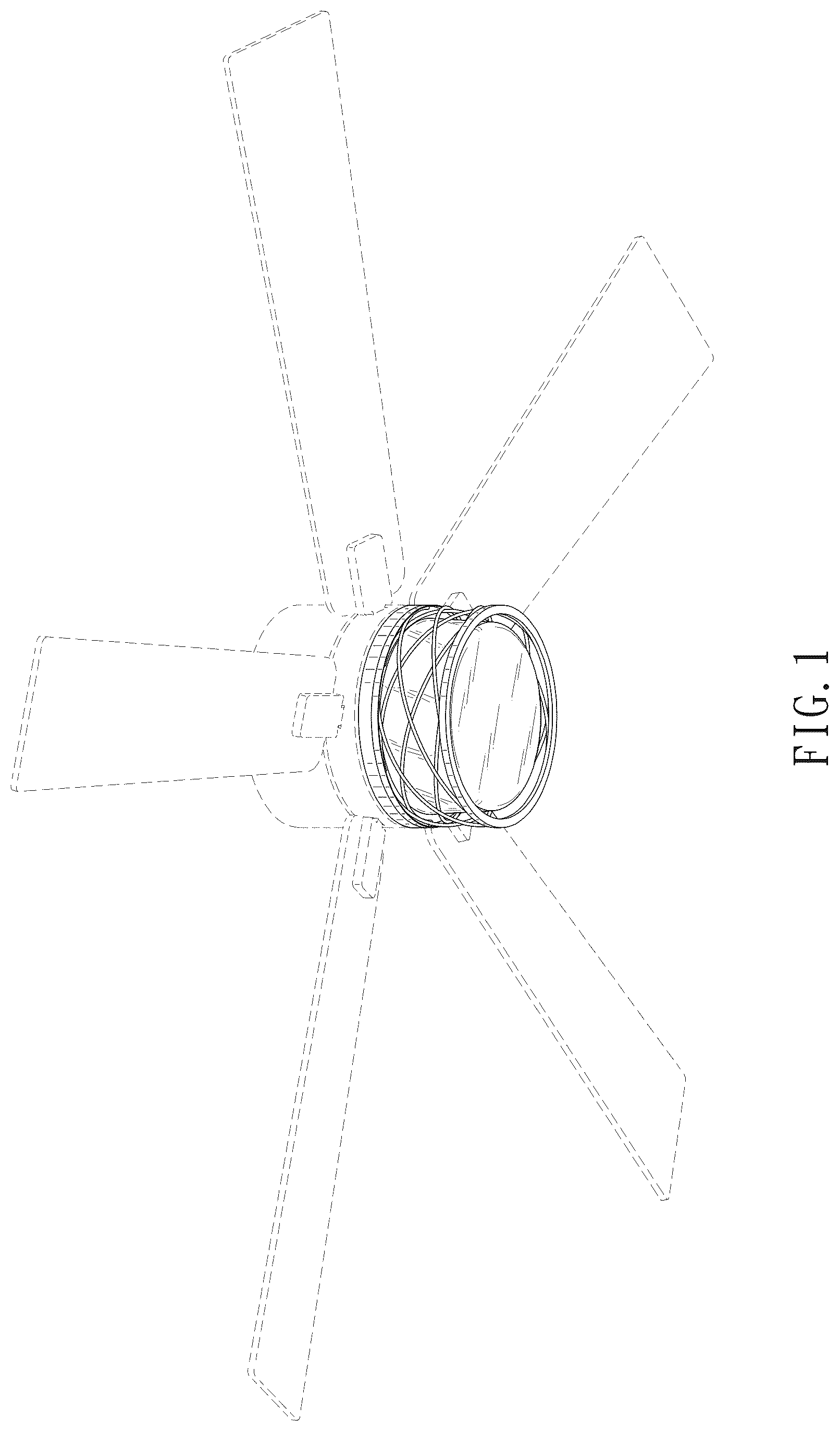Patent USD1079082 Figure 1 – Ceiling fan light kit