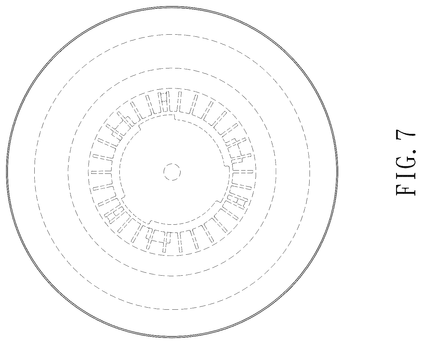 Patent USD1079082 Figure 7 – Ceiling fan light kit