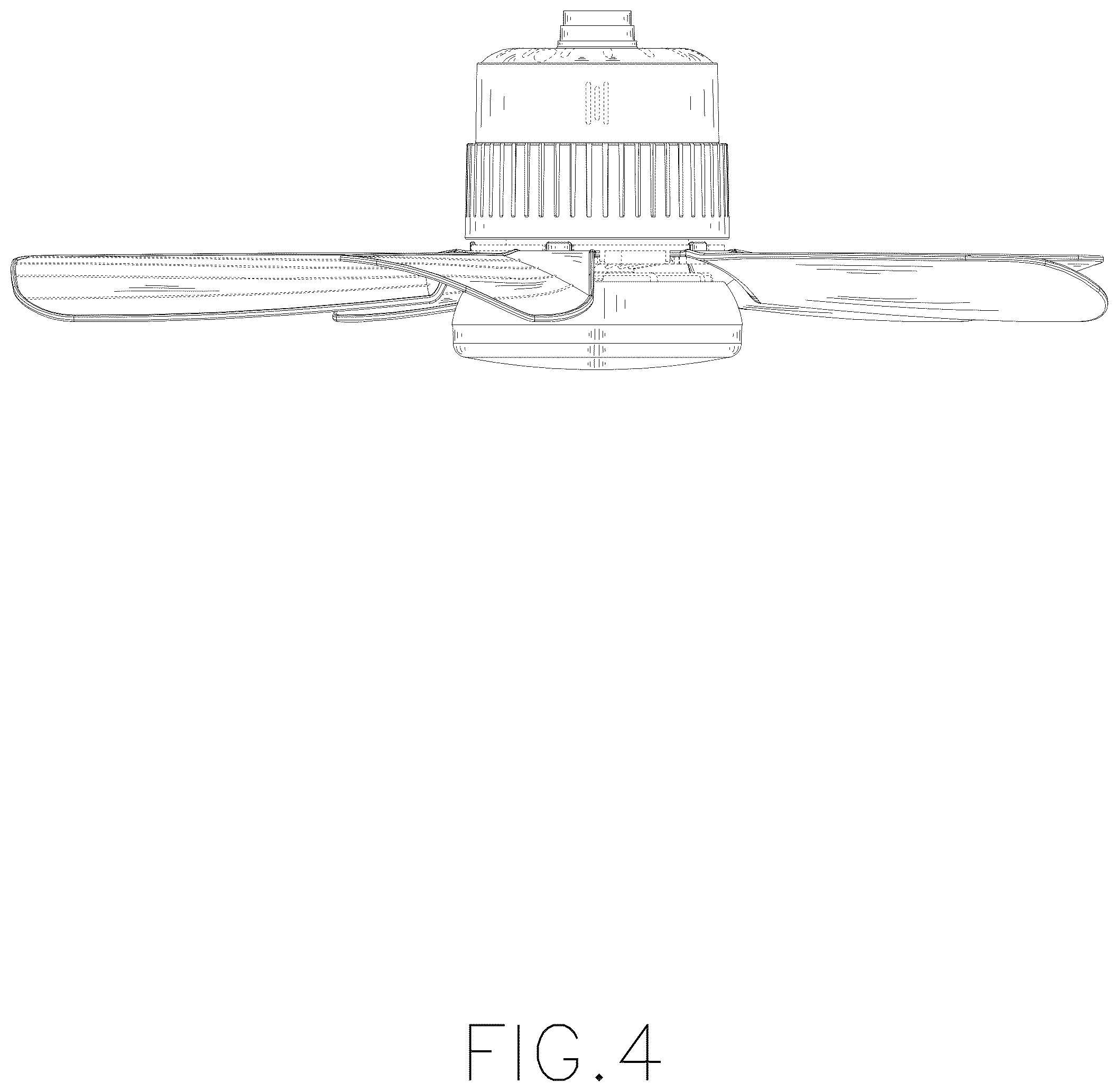 Patent USD1079084 Figure 4 – Fan light