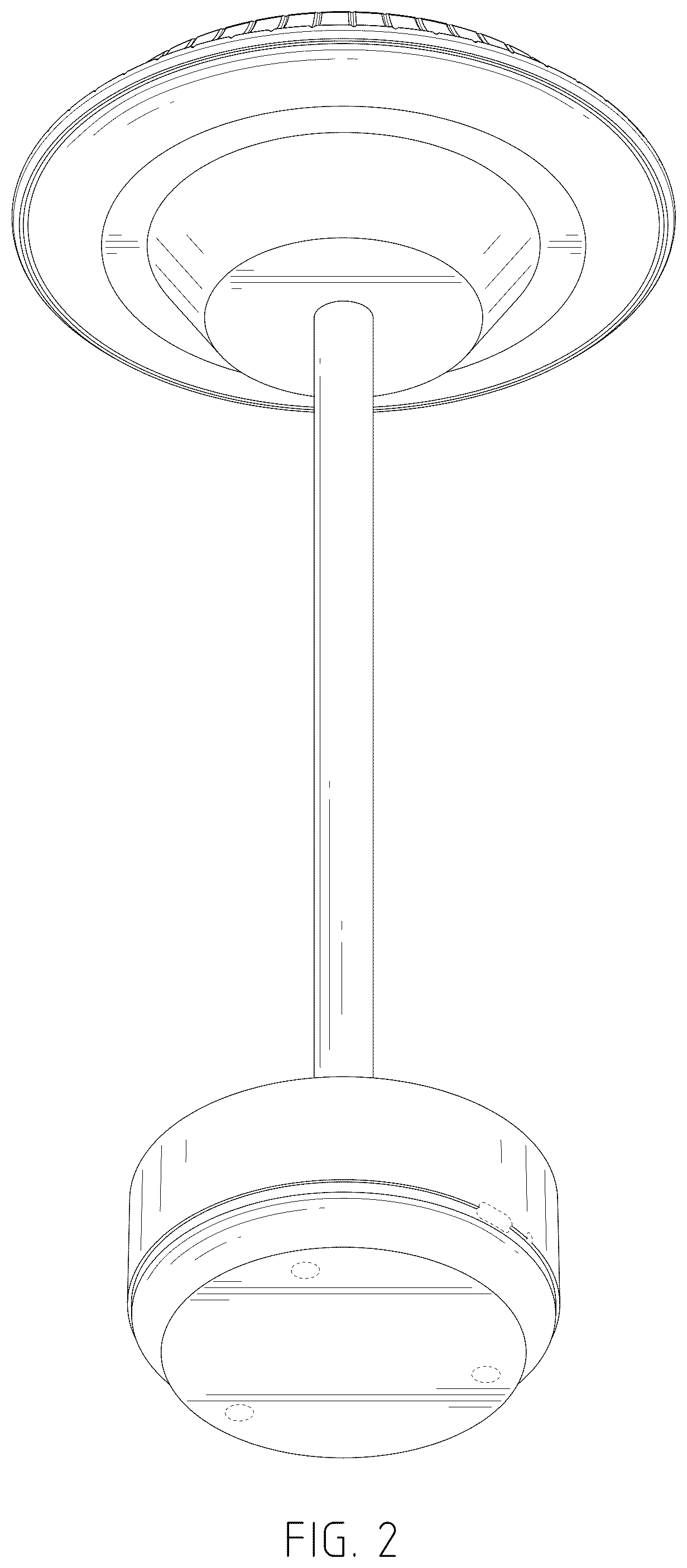 Patent USD1079100 Figure 2 – Desk lamp