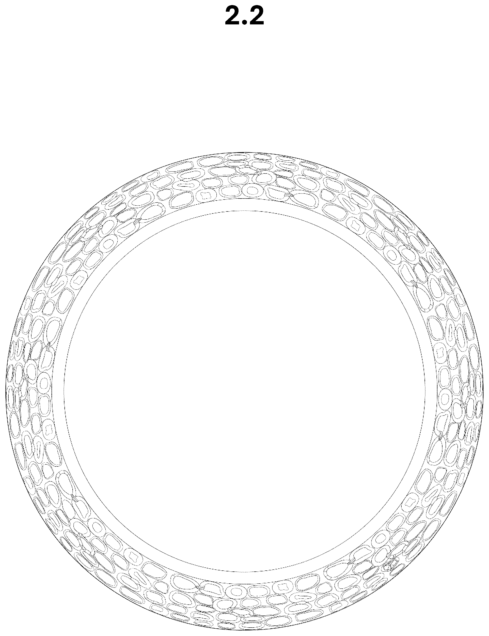 Patent USD1079105 Figure 2 – Shade for lamp