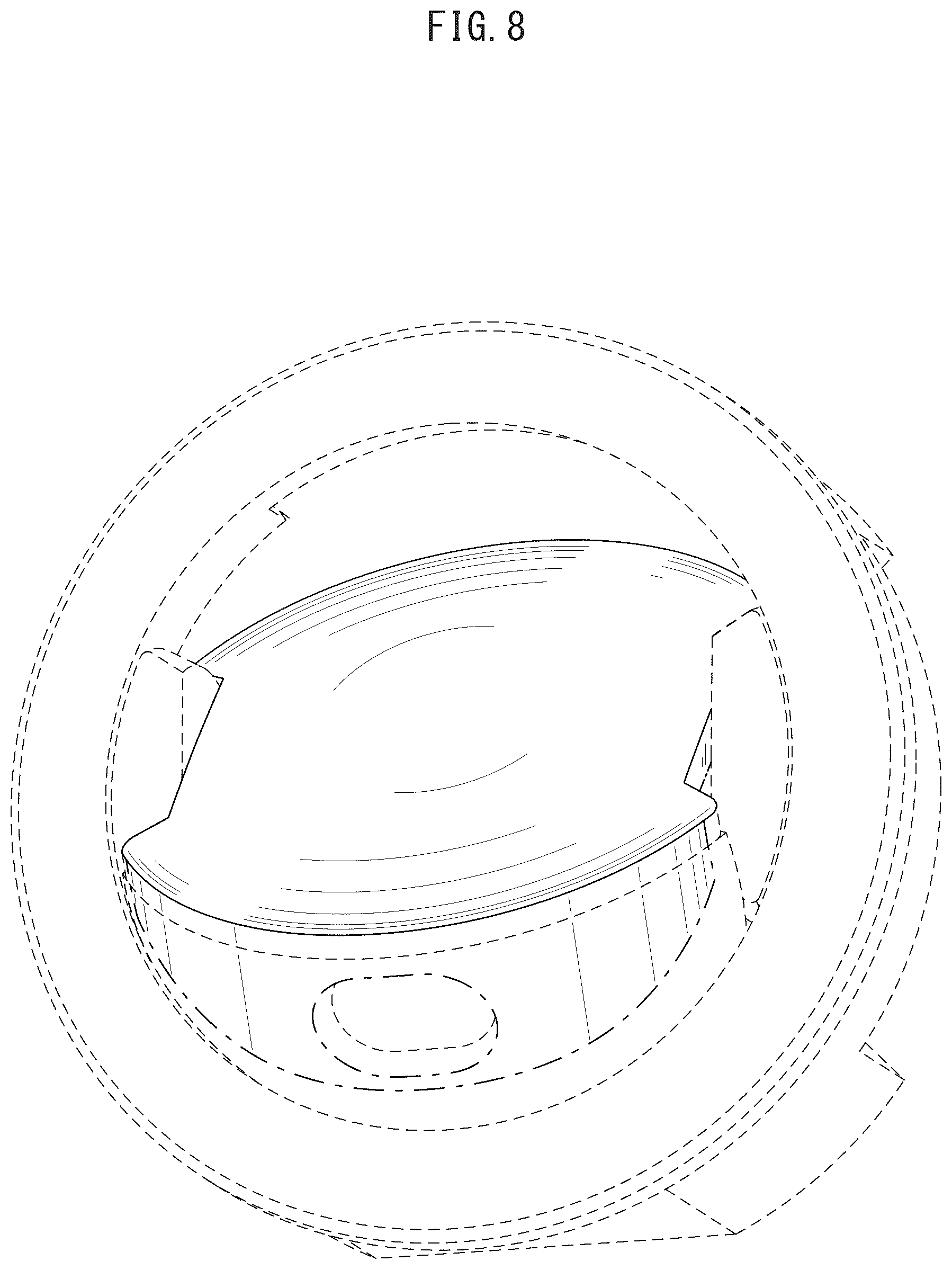Patent USD1079106 Figure 8 – Light fixture