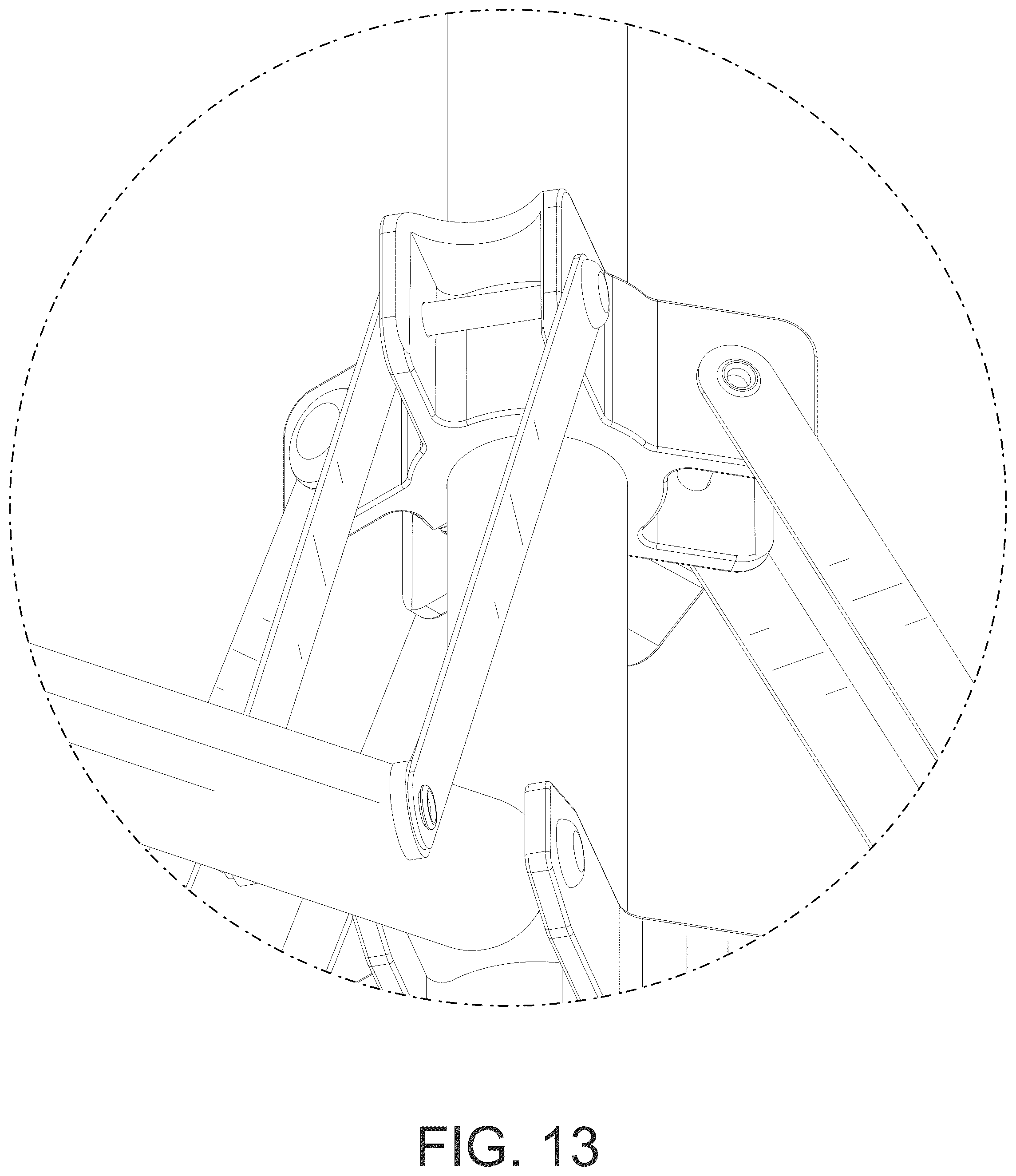 Patent USD1079107 Figure 13 – Lamp bracket