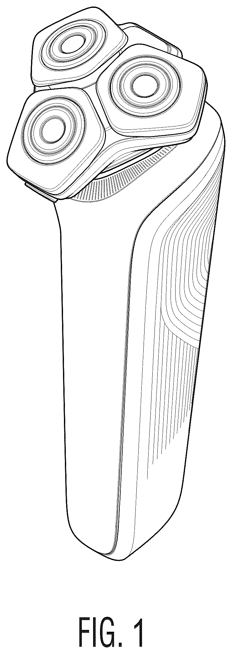 Patent USD1079127 Figure 1 – Shaver