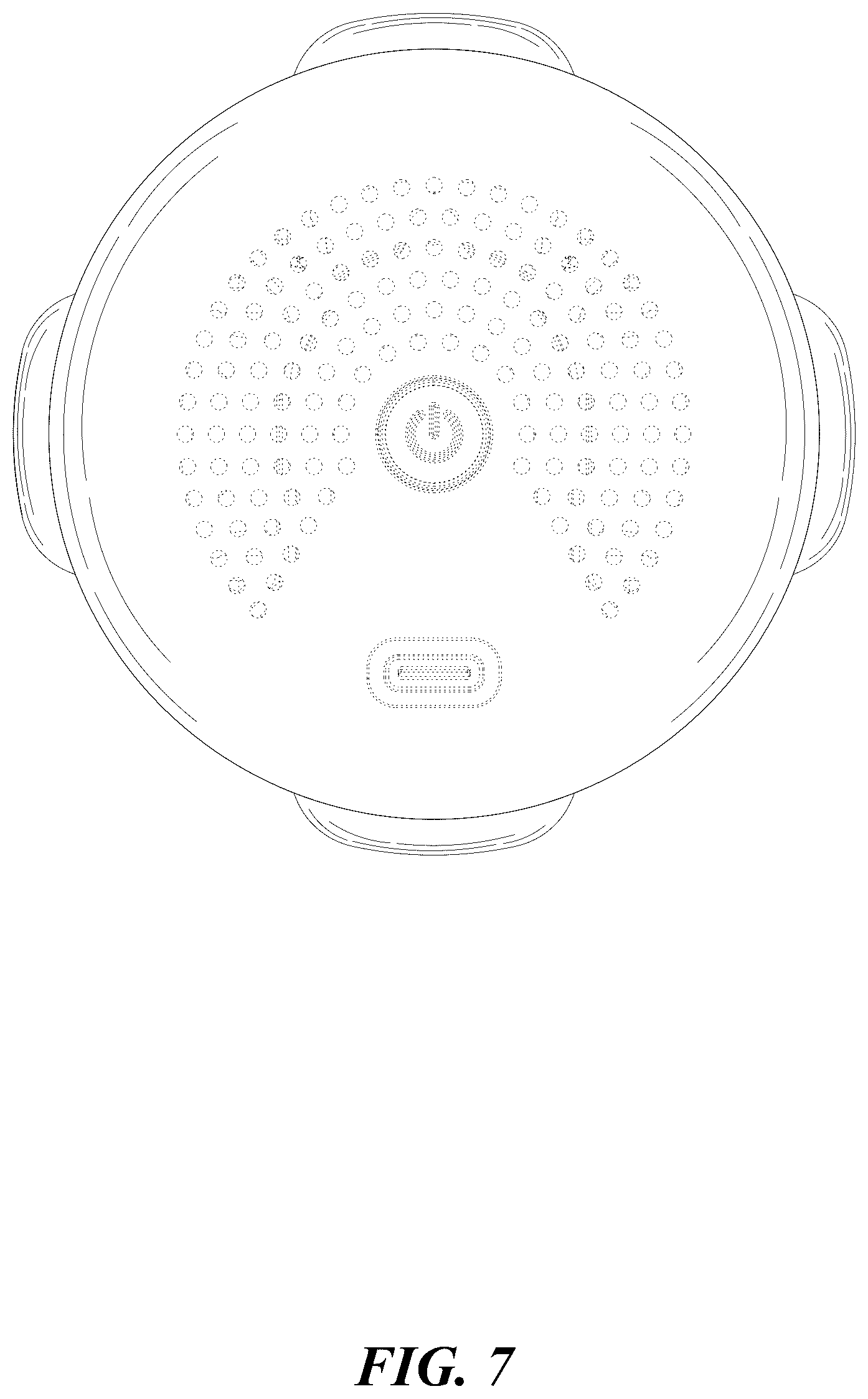 Patent USD1079128 Figure 7 – Beard shaver