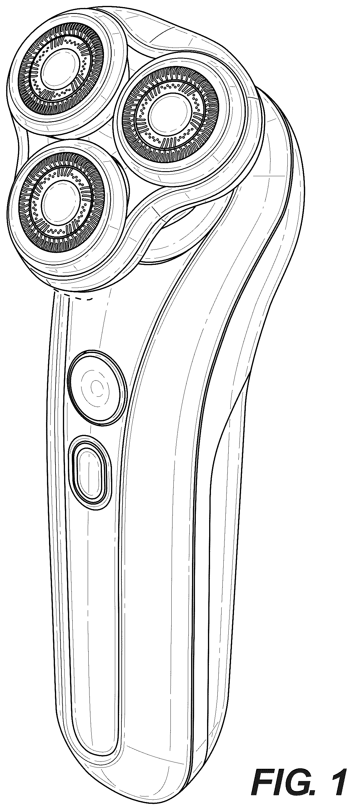 Patent USD1079129 — Shaver — Figure 1