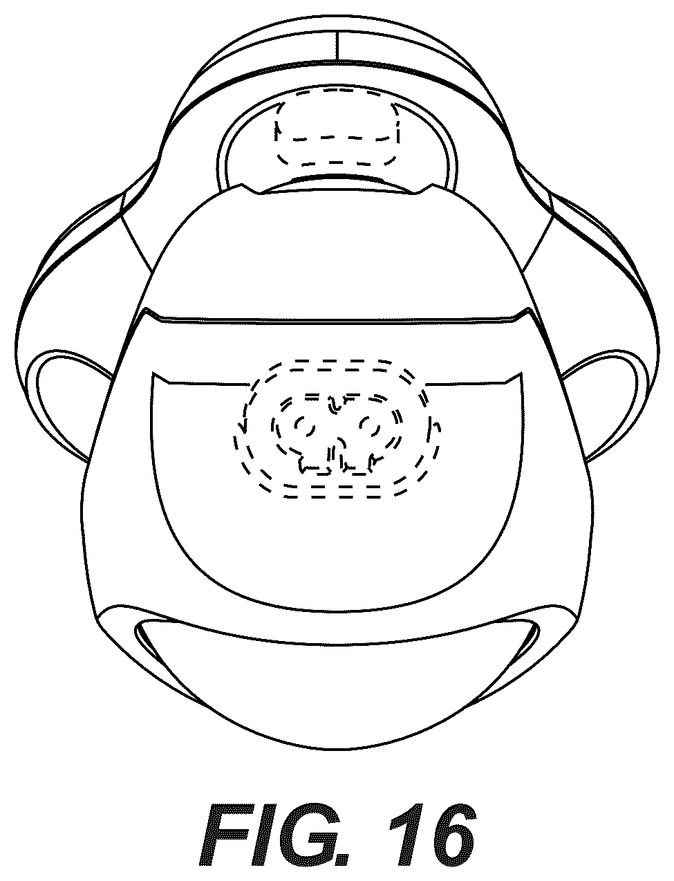 Patent USD1079129 Figure 16 – Shaver