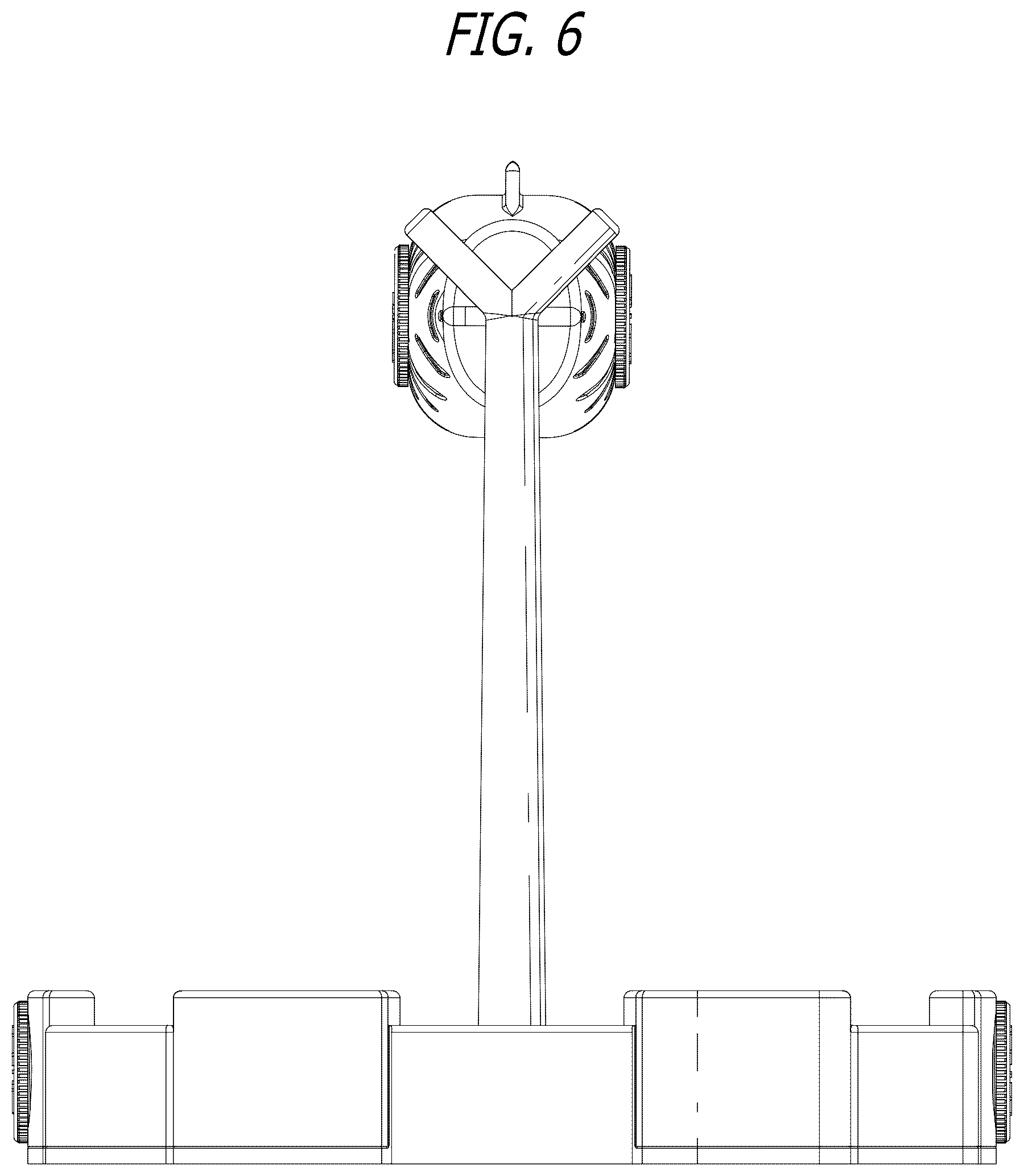 Patent USD1079142 Figure 6 – Animal feeder