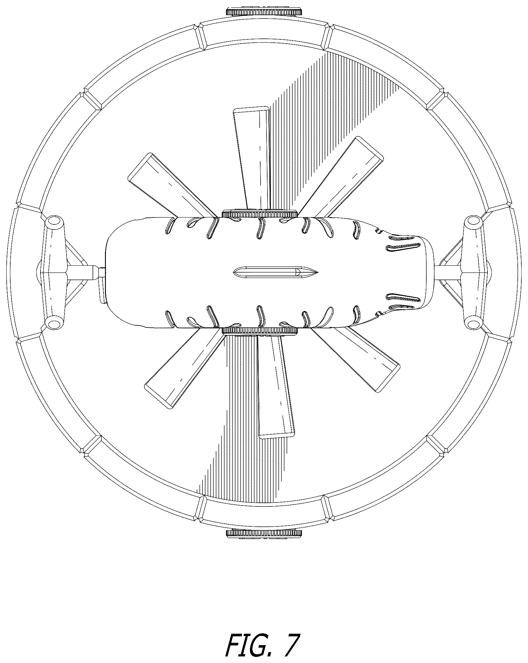 Patent USD1079142 Figure 7 – Animal feeder