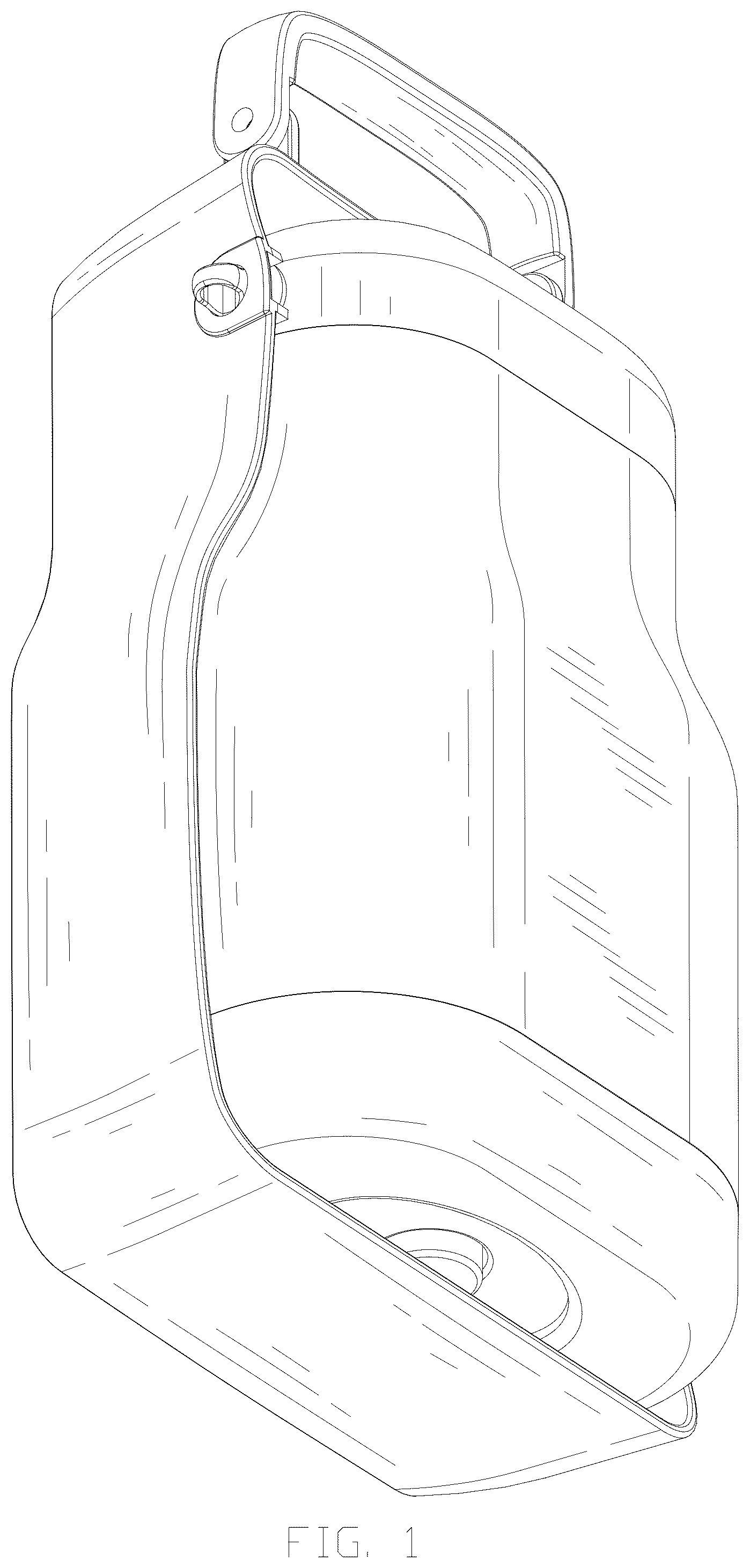Patent USD1079143 Figure 1 – Pet travel cup