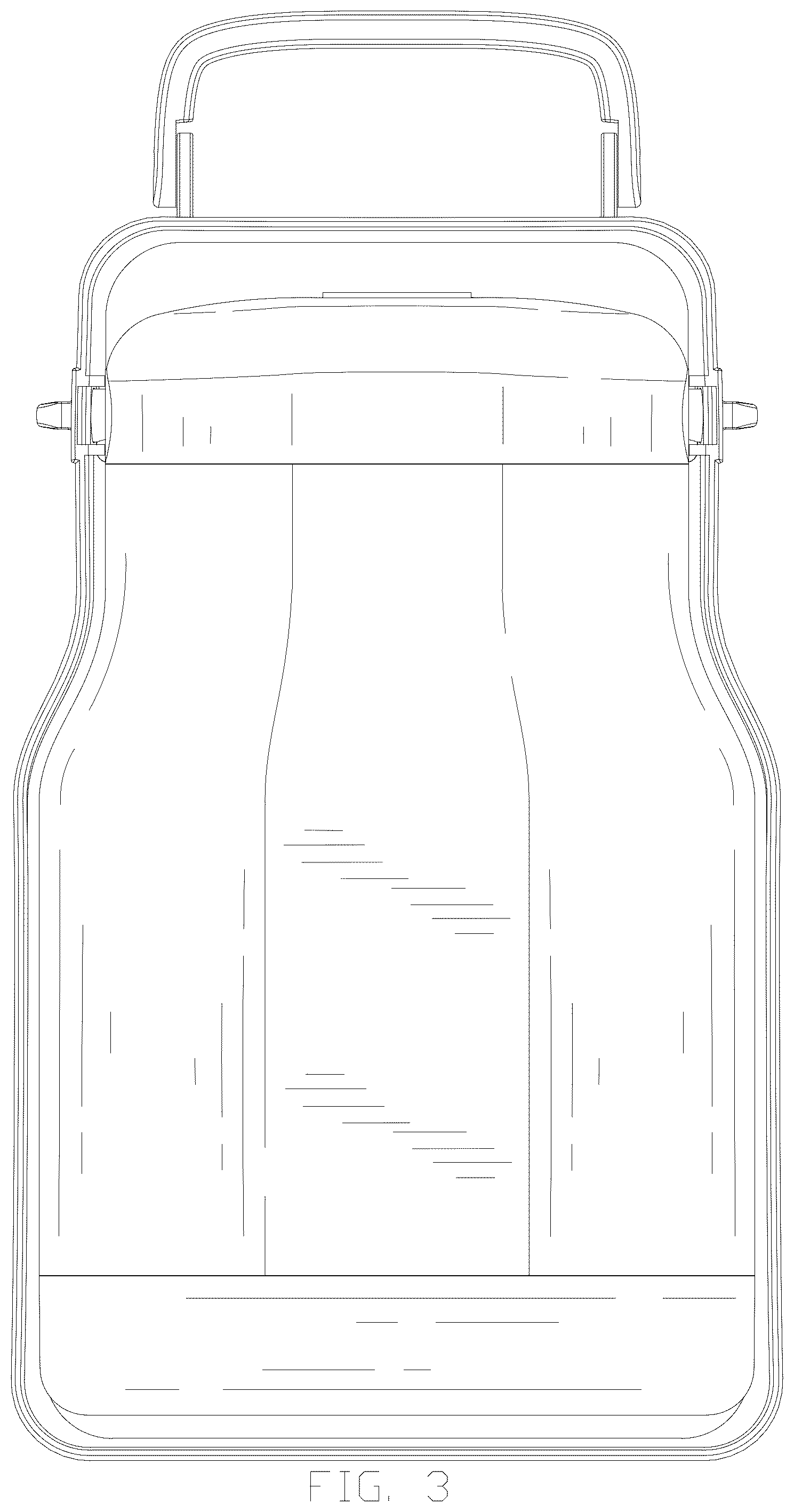 Patent USD1079143 Figure 3 – Pet travel cup