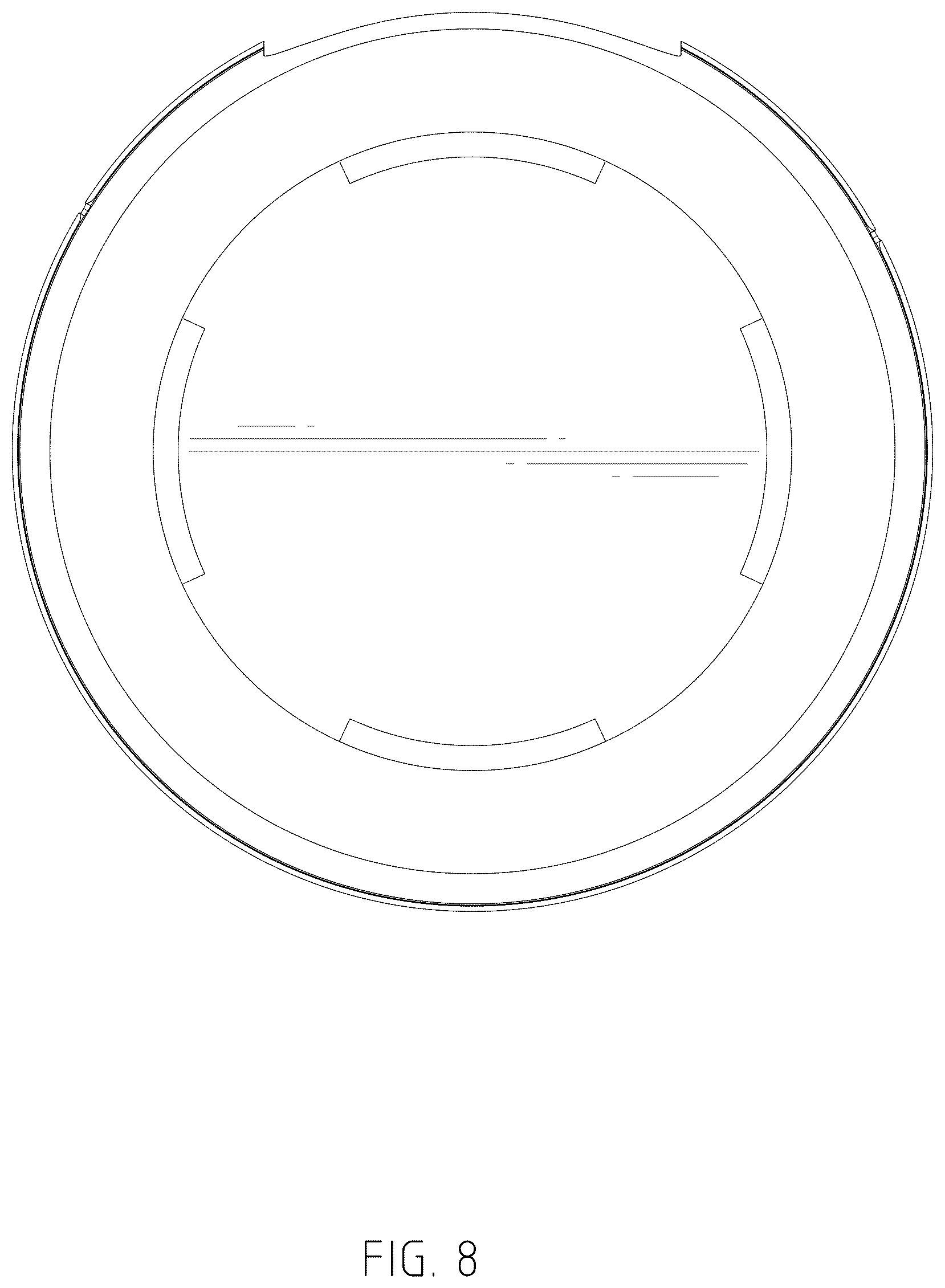 Patent USD1079149 Figure 8 – Litter box