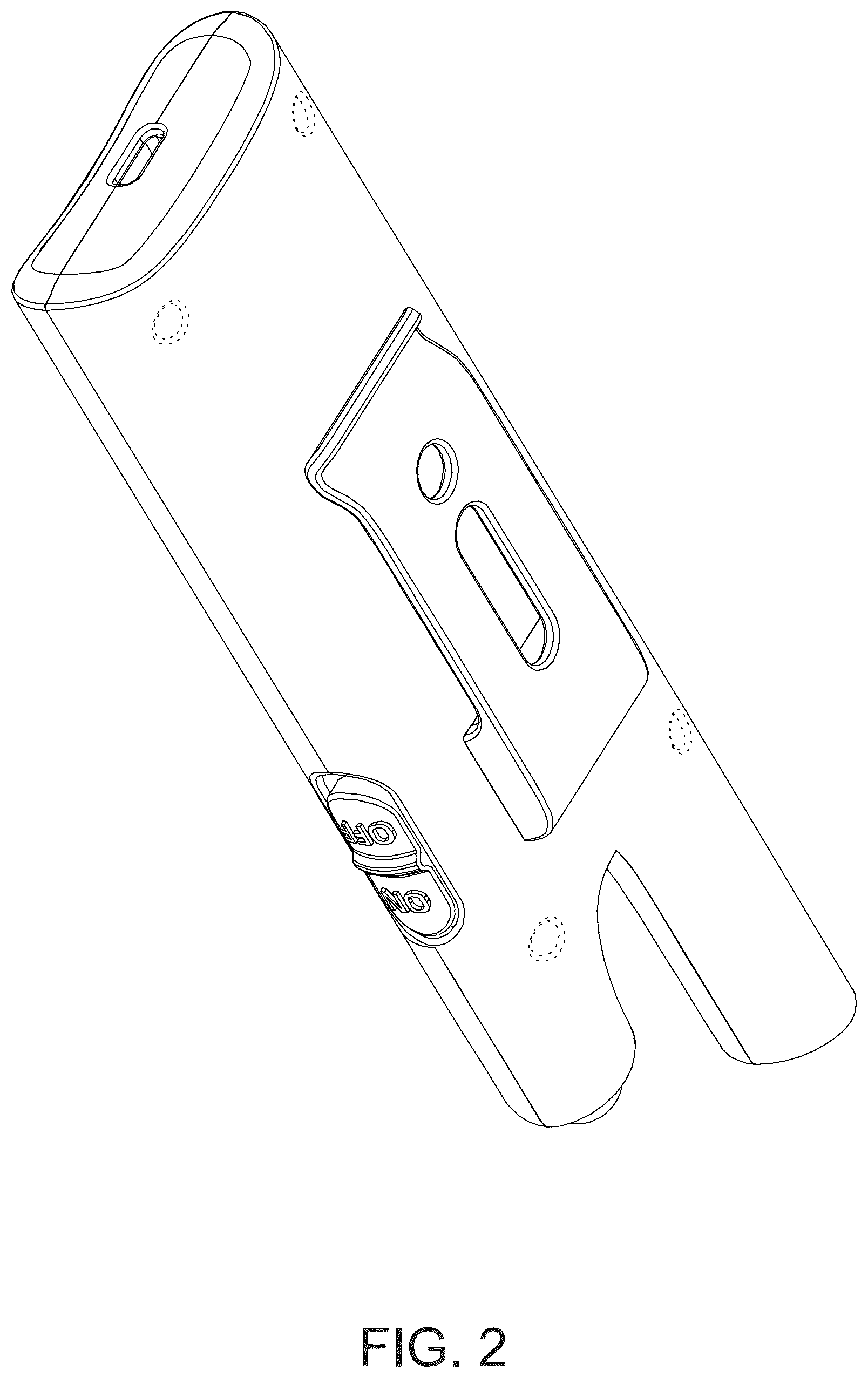 Patent USD1079153 Figure 2 – Dog training collar