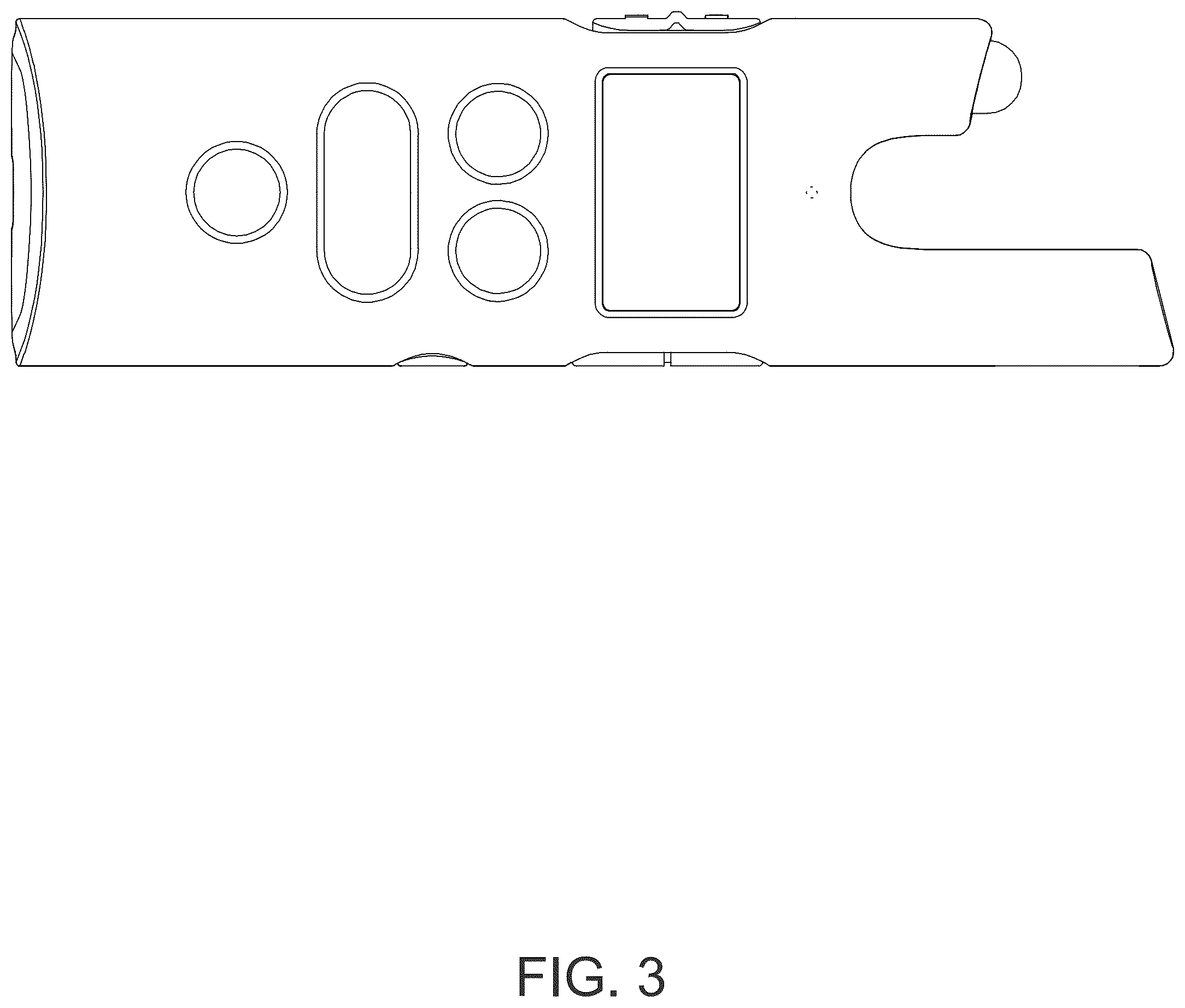 Patent USD1079153 Figure 3 – Dog training collar