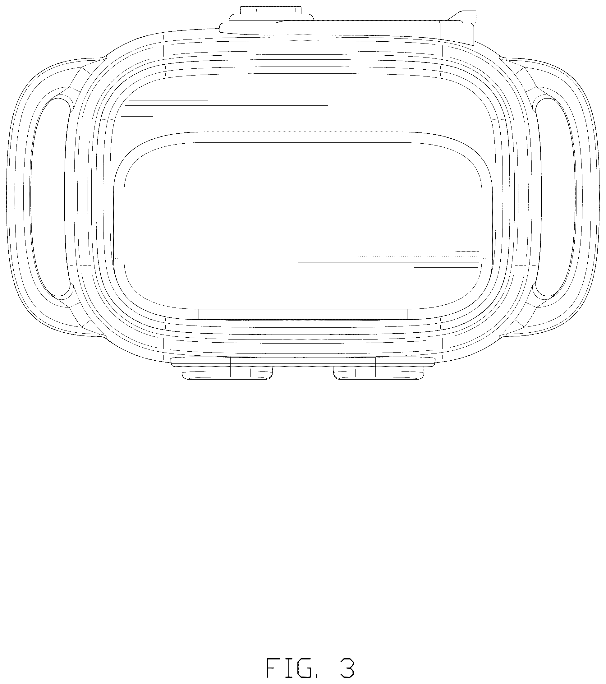 Patent USD1079154 Figure 3 – Anti-bark collar device