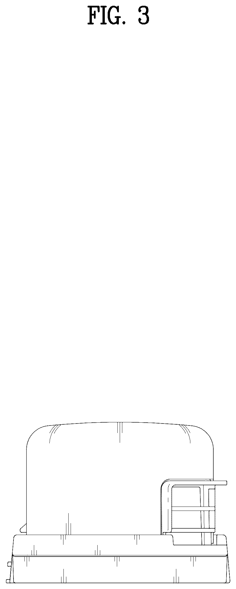 Patent USD1079157 Figure 3 – Hot air distributor for dishwasher
