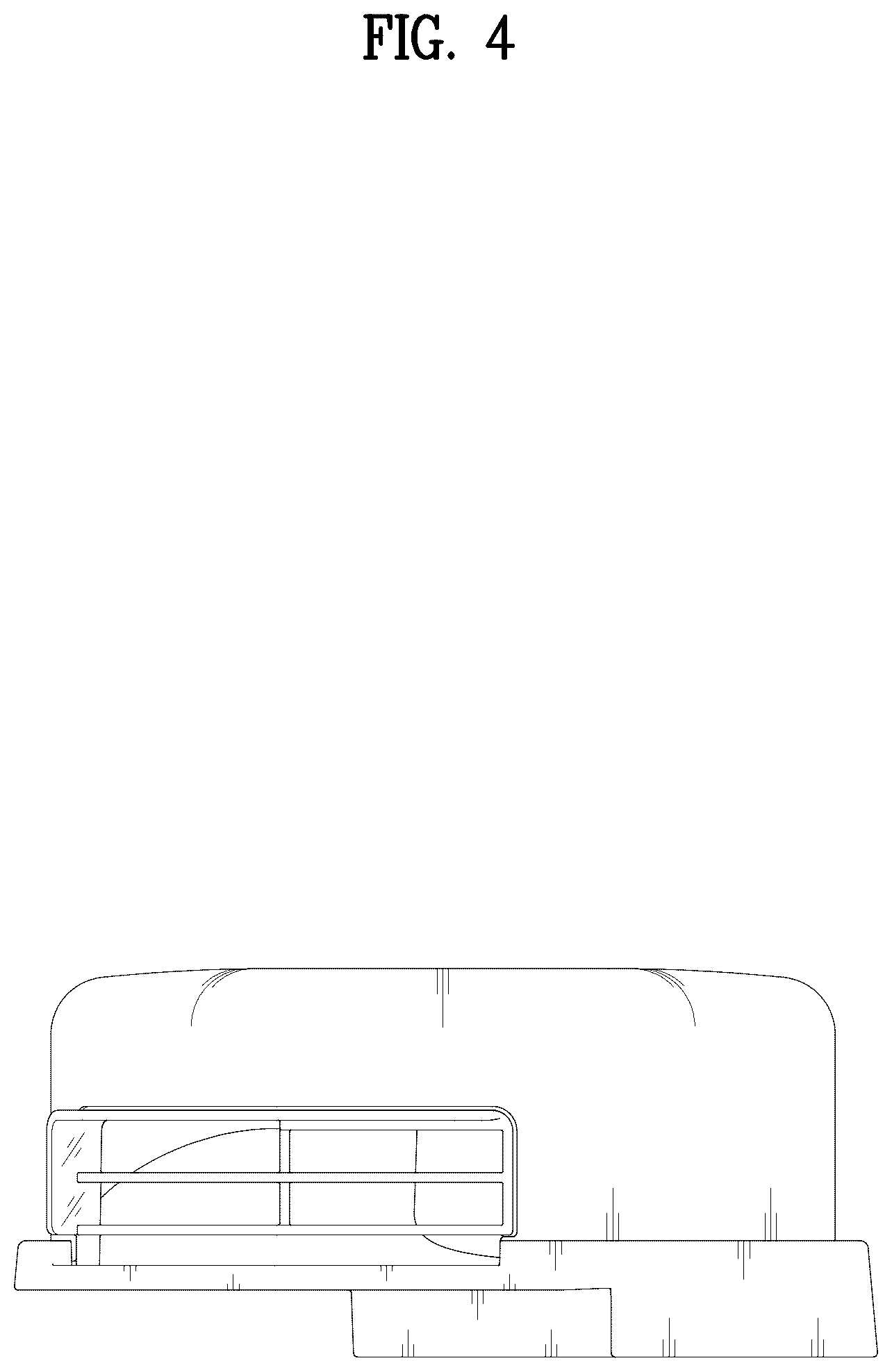 Patent USD1079157 Figure 4 – Hot air distributor for dishwasher