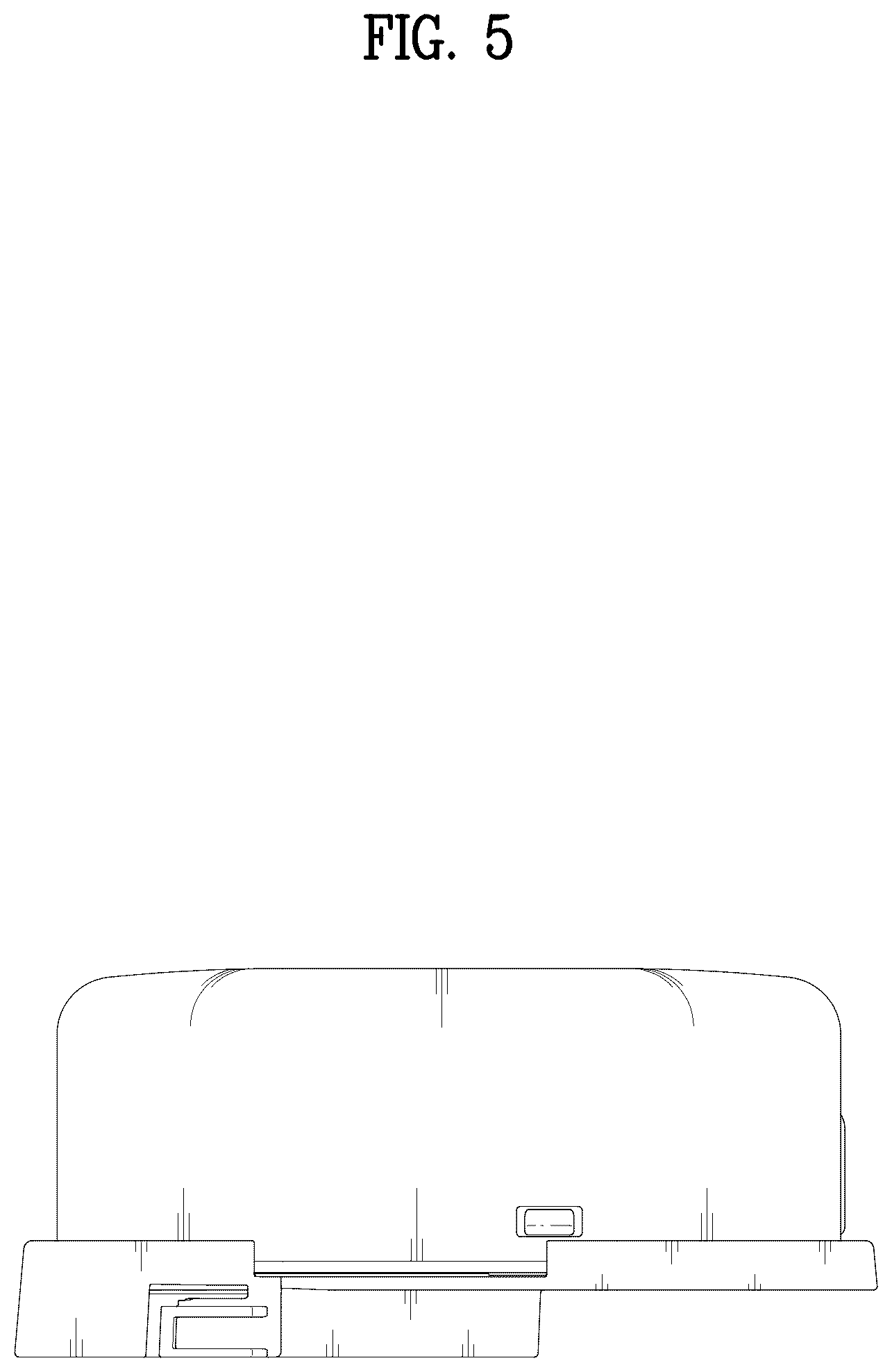 Patent USD1079157 Figure 5 – Hot air distributor for dishwasher