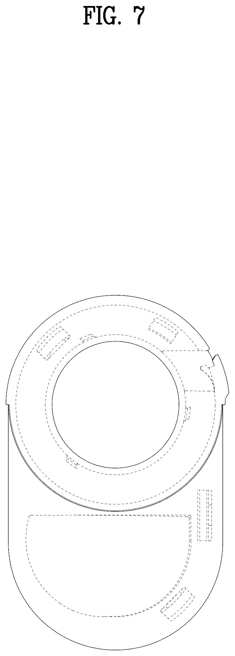 Patent USD1079157 Figure 7 – Hot air distributor for dishwasher