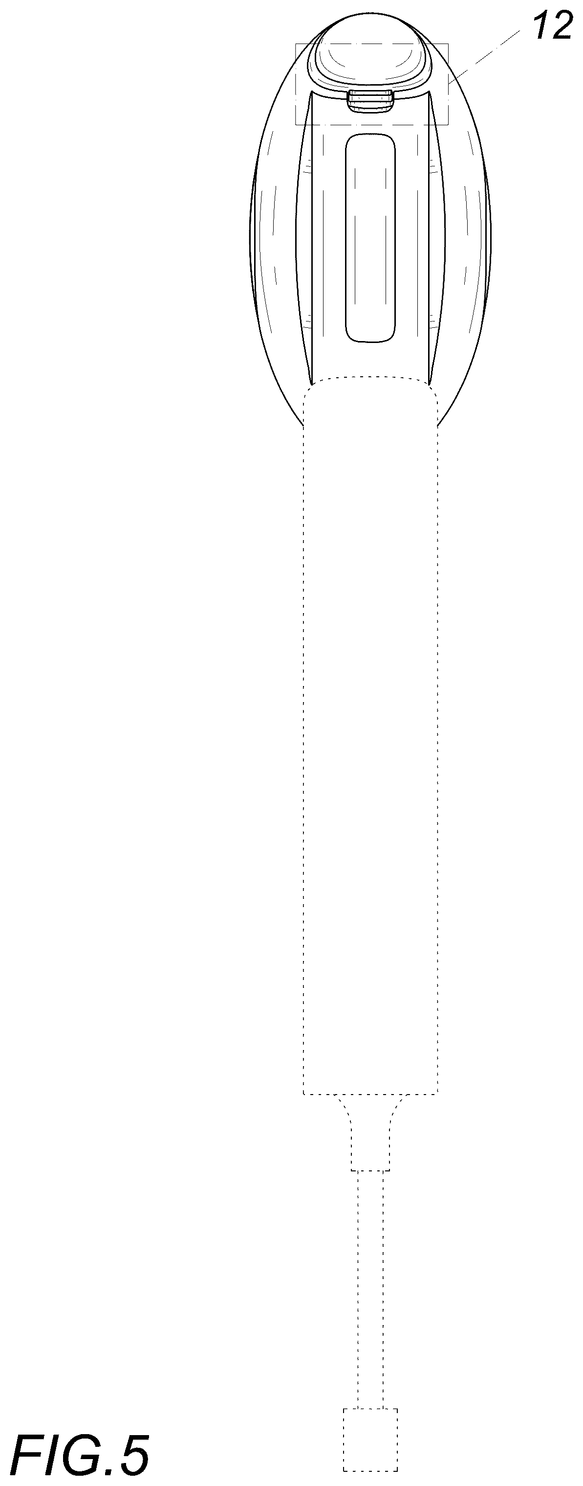 Patent USD1079159 Figure 5 – Steam iron