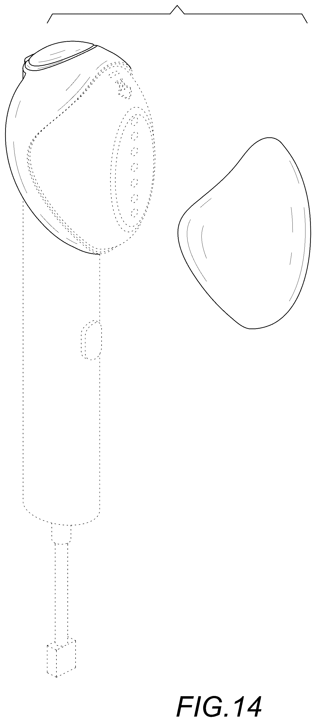 Patent USD1079159 Figure 12 – Steam iron