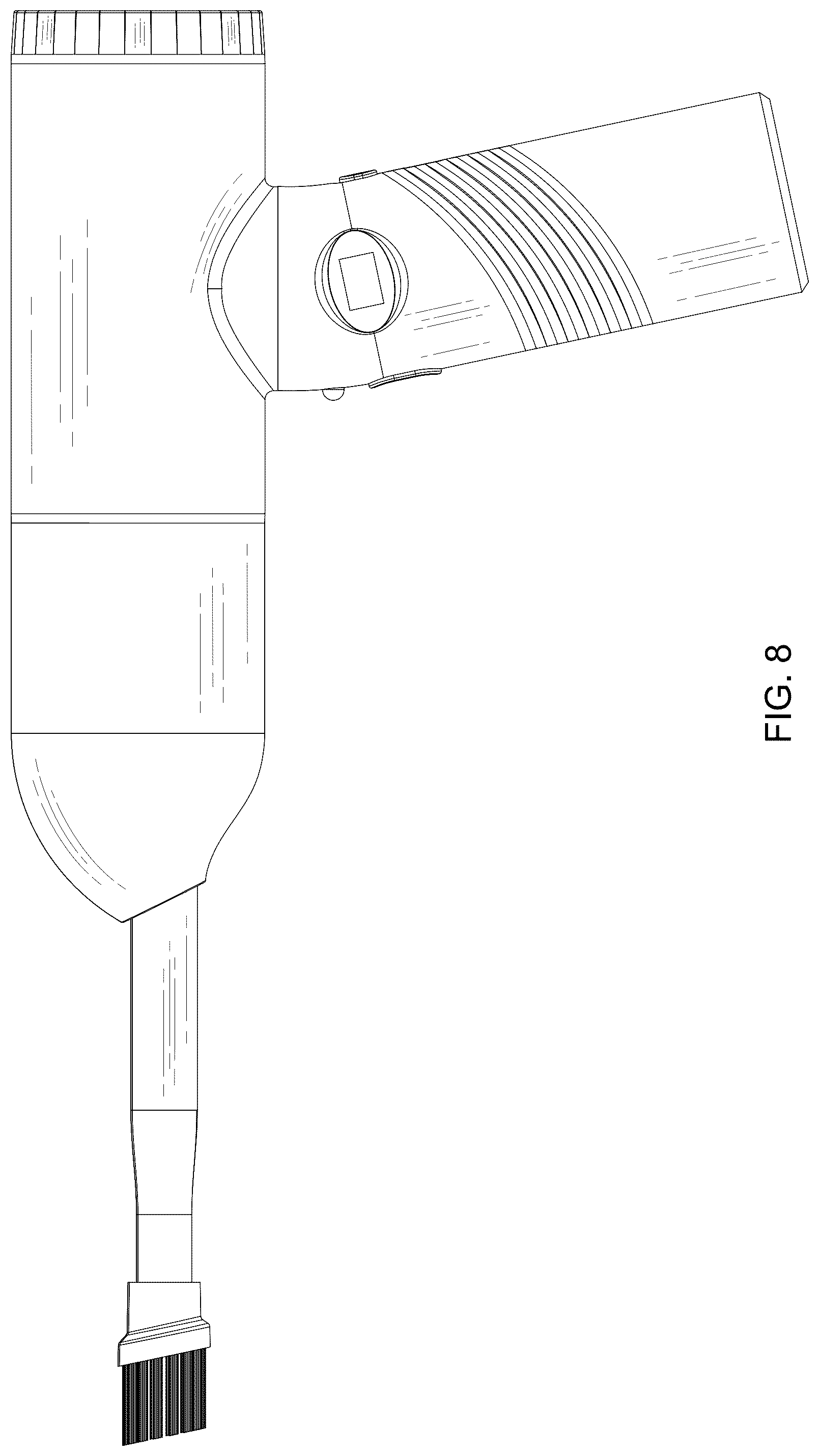 Patent USD1079160 Figure 8 – Combined blow and vacuum cleaner set