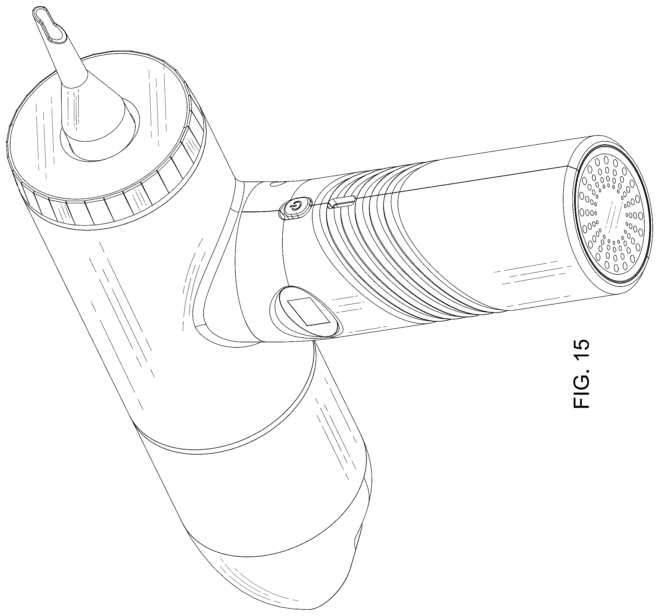 Patent USD1079160 Figure 15 – Combined blow and vacuum cleaner set