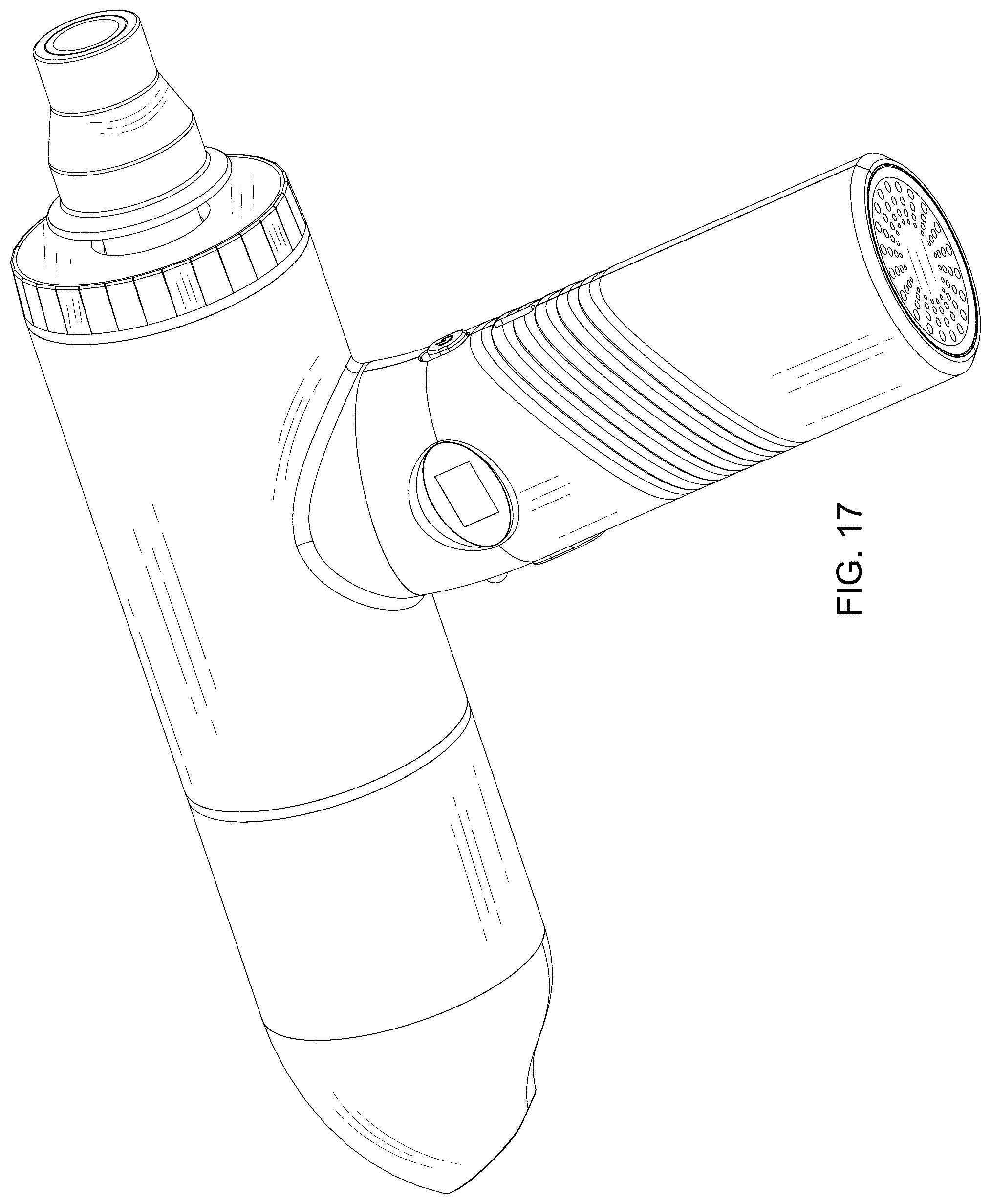 Patent USD1079160 Figure 17 – Combined blow and vacuum cleaner set