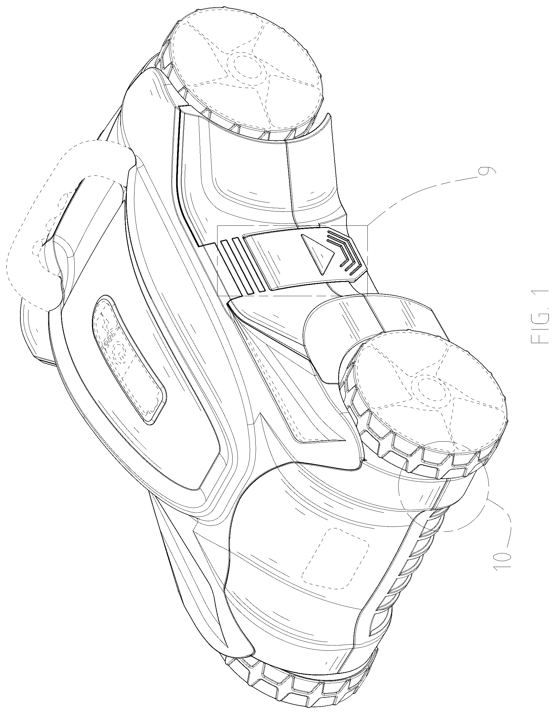 Patent USD1079163 — Pool cleaner — Figure 1